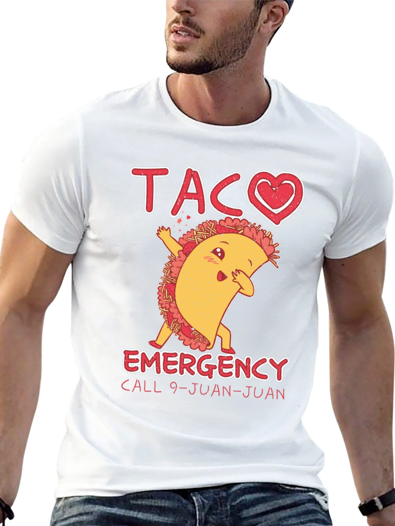 Black Taco Emergency T-Shirt Funny 9-Juan-Juan view 13