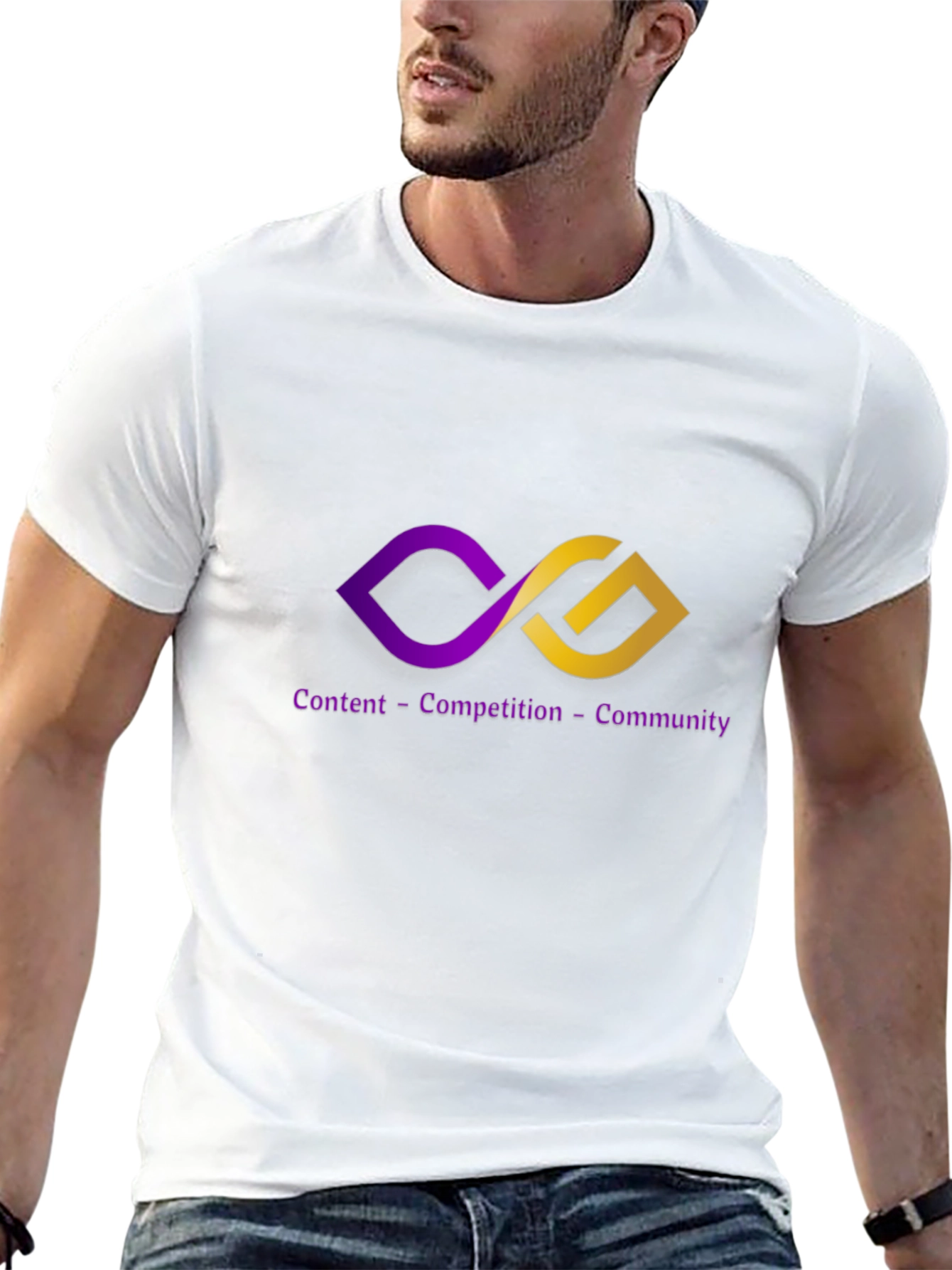 Content, Competition, Community T-Shirt - 13
