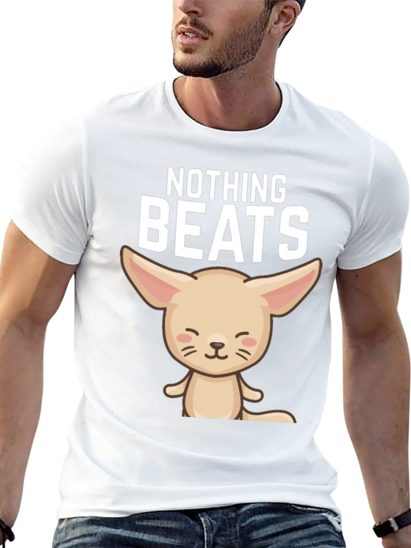 Black Cute Fennec Fox T-Shirt: Nothing Beats It! view 13