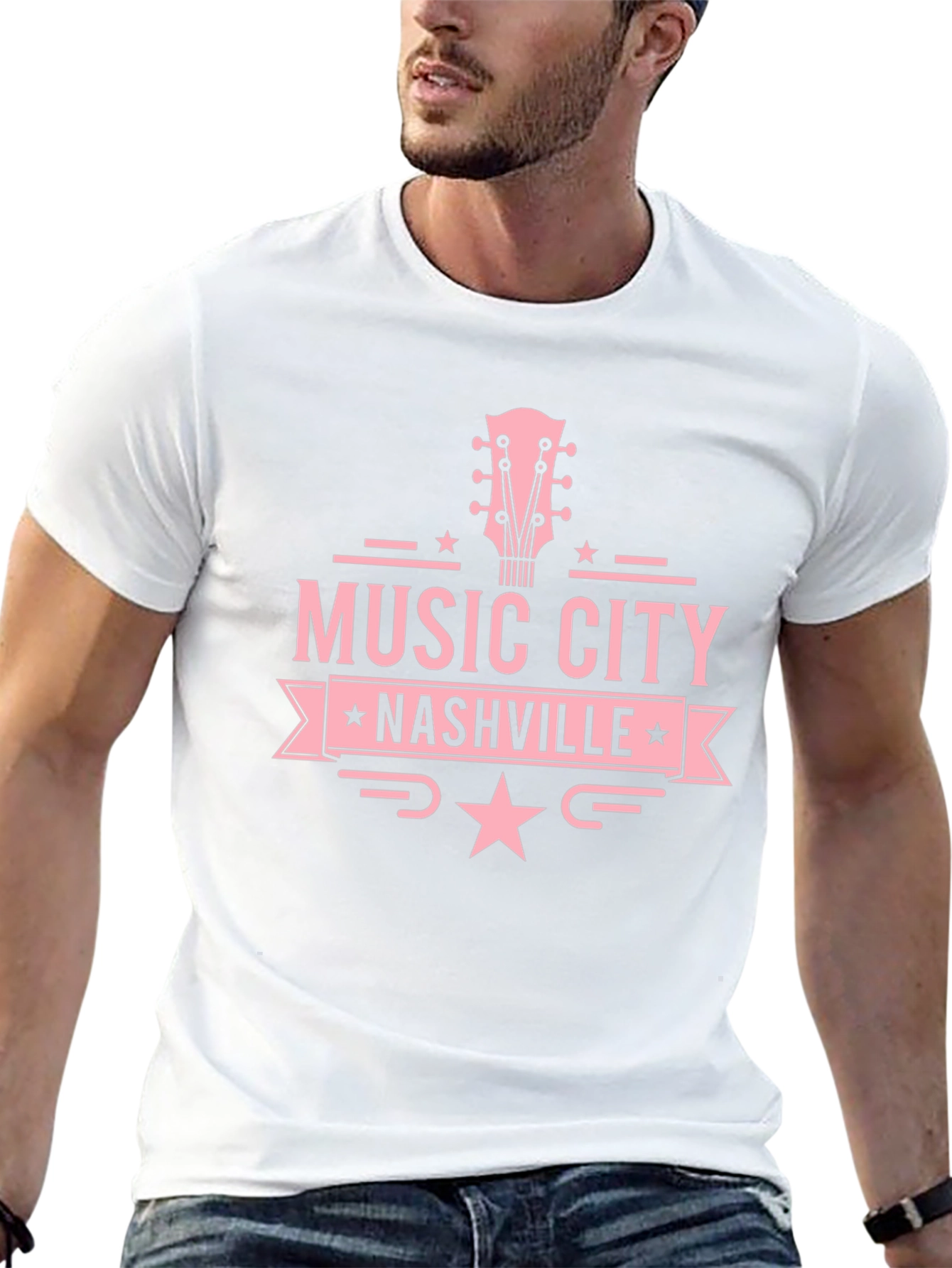 Black Music City Nashville Graphic T-Shirt view 13