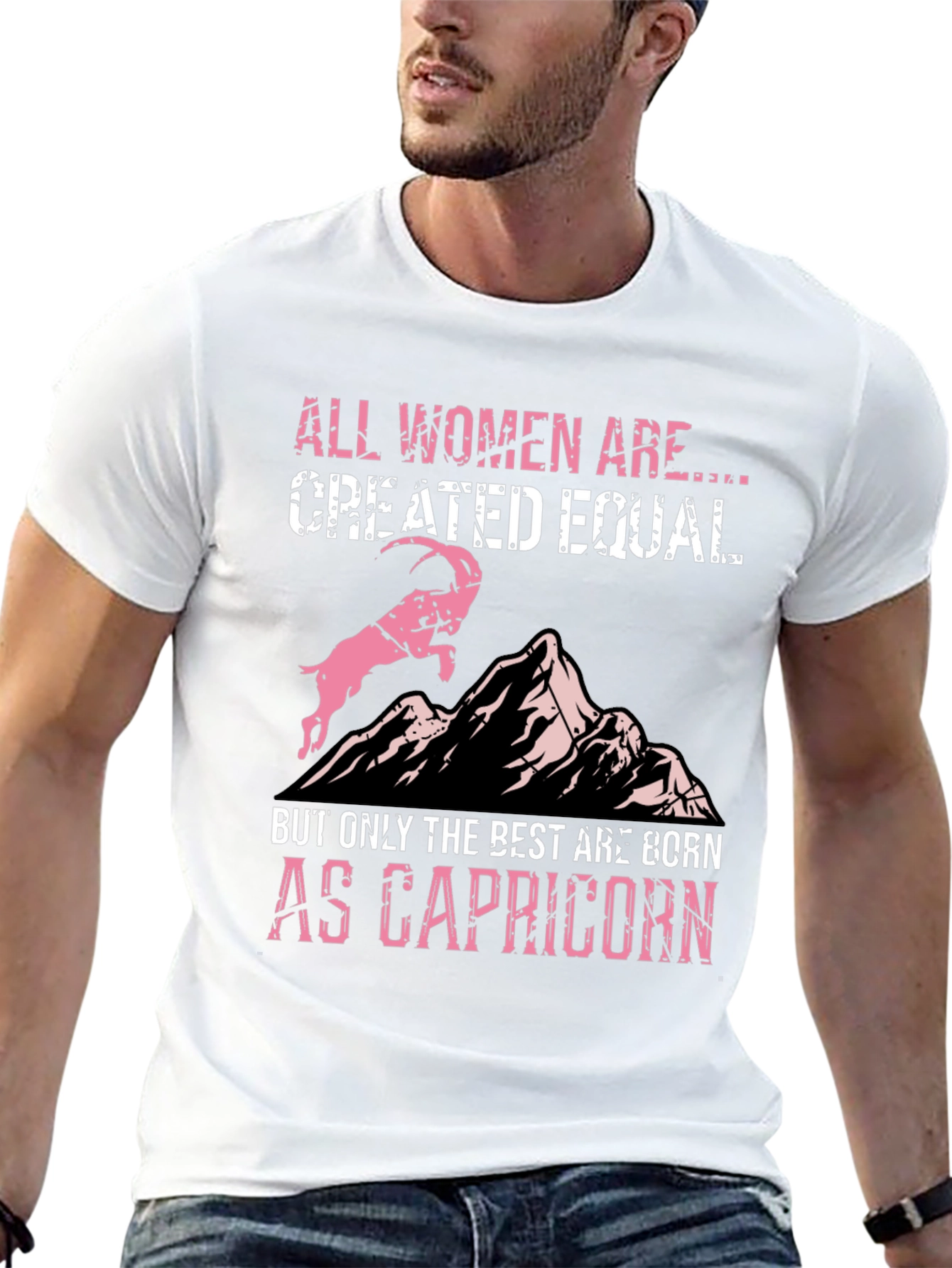 Capricorn Women's Graphic Tee - Zodiac Birthday Shirt - 13