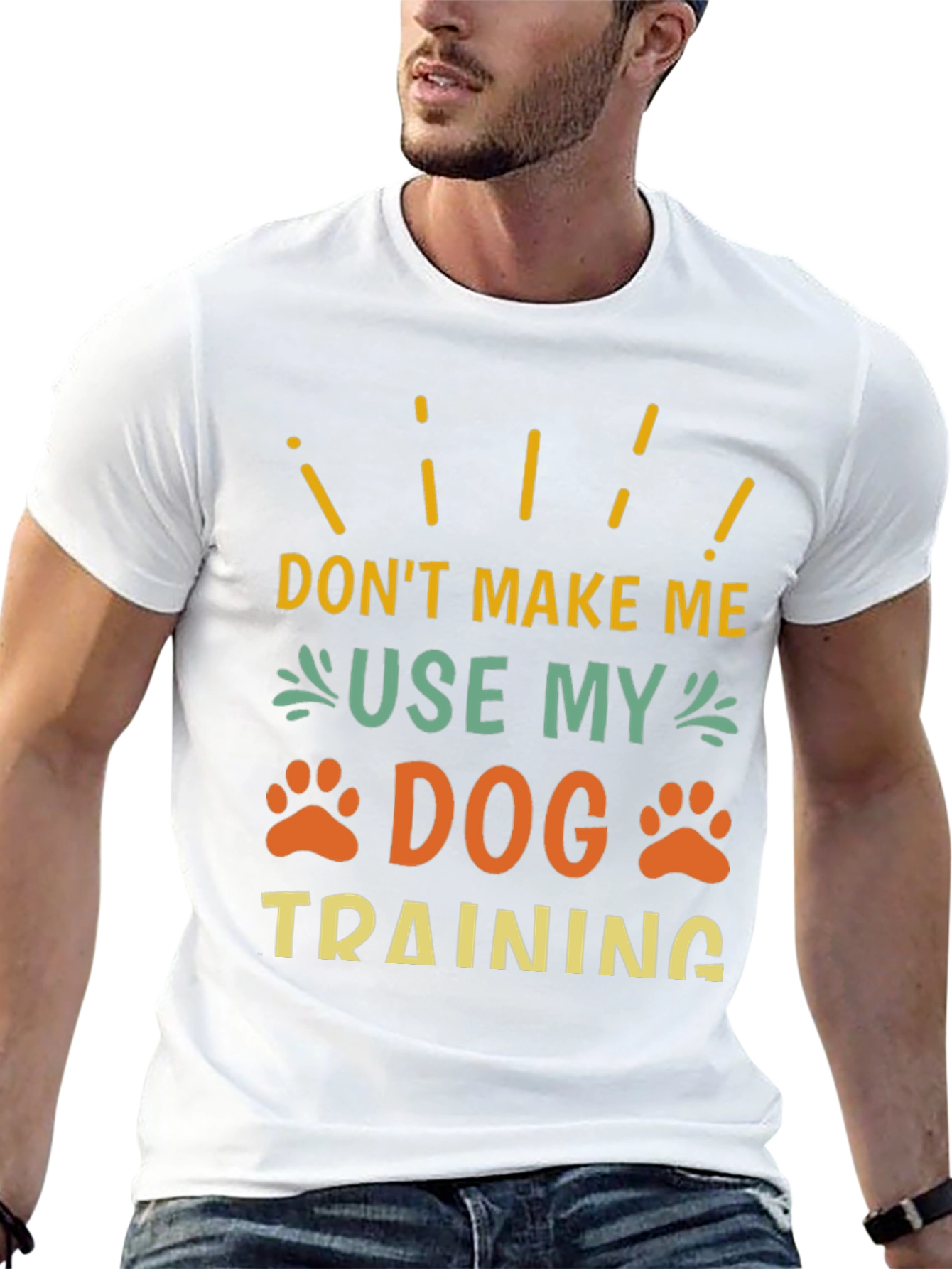 Black Dog Training T-Shirt - Funny Pet Lover Tee view 13
