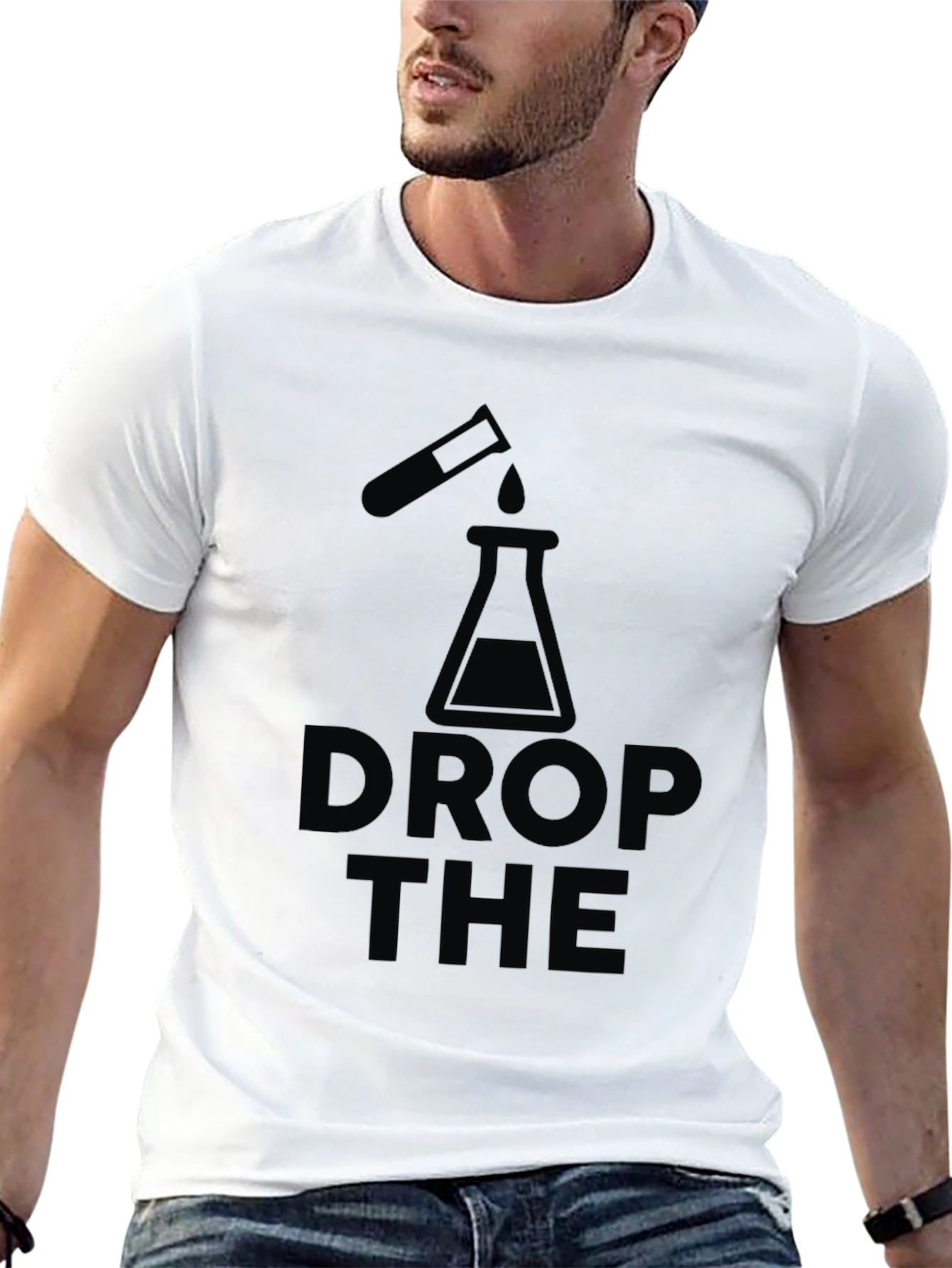 Black Drop the Base Science T-Shirt view 13