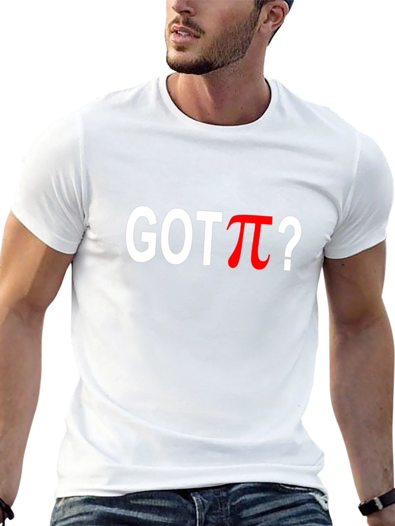 Black Got Pi T-Shirt - Math Humor Tee view 13