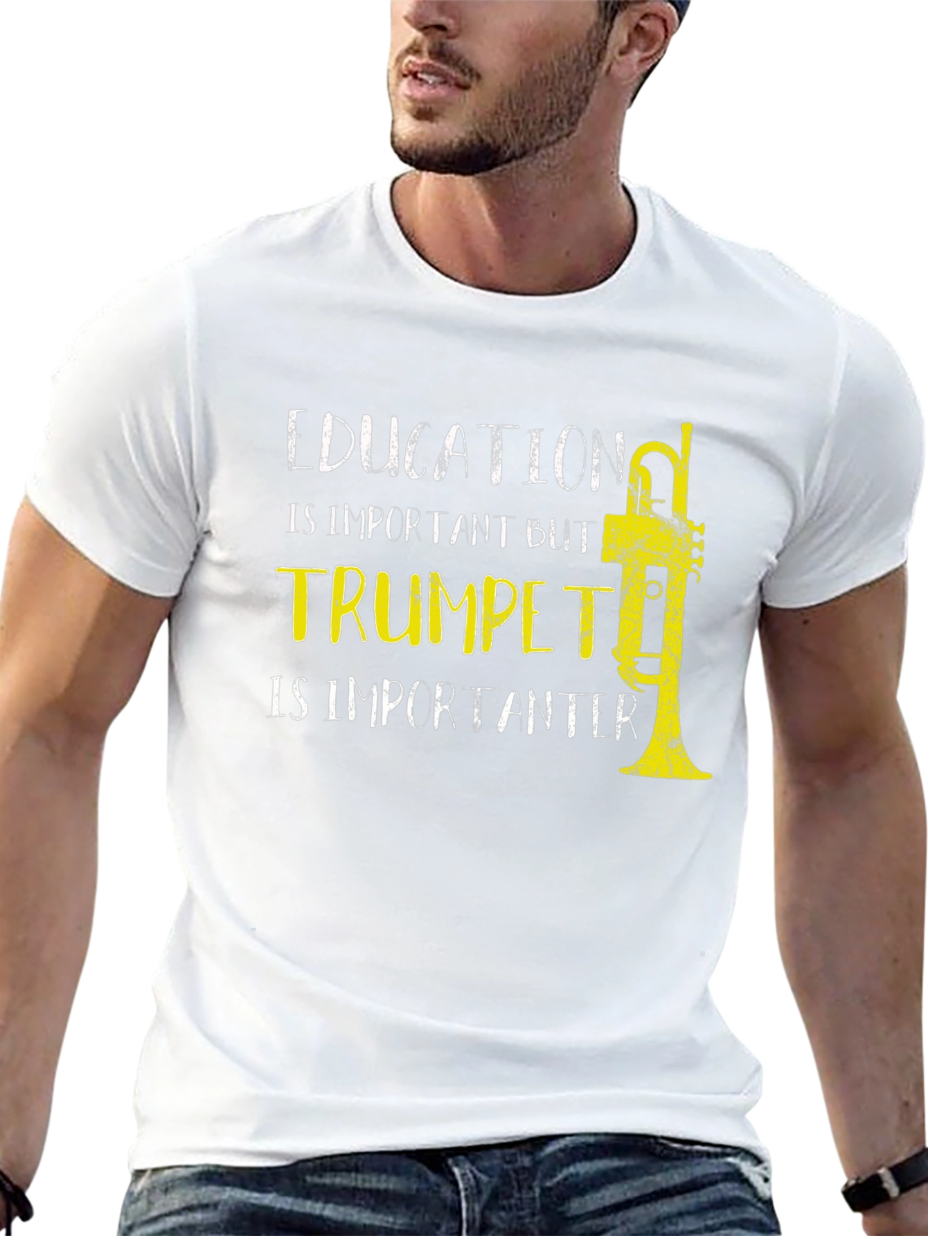 Black Trumpet is Importanter T-Shirt view 13