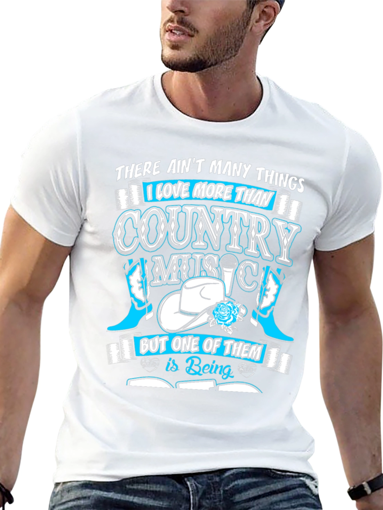 Black Country Music Lover T-Shirt view 13