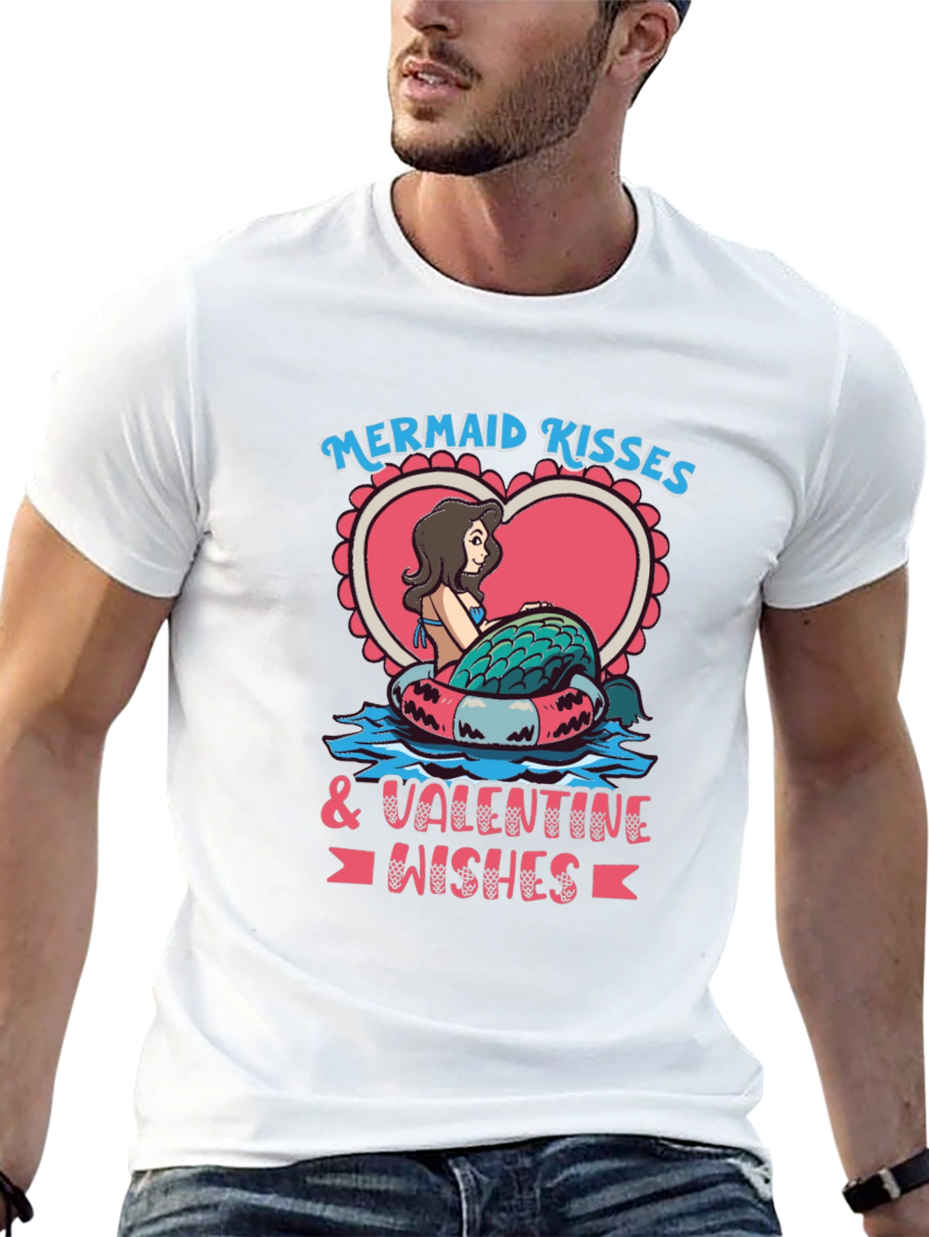 Mermaid Kisses Valentine T-Shirt - 13