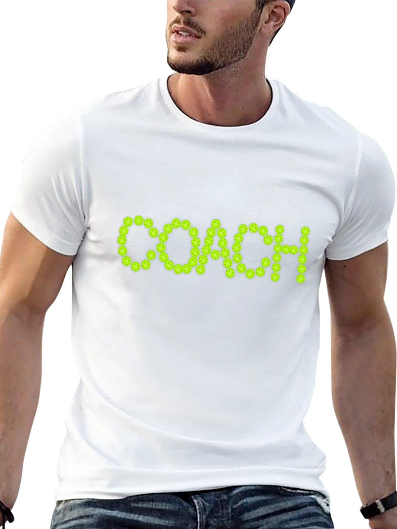 Pickleball Coach T-Shirt - Black - 13