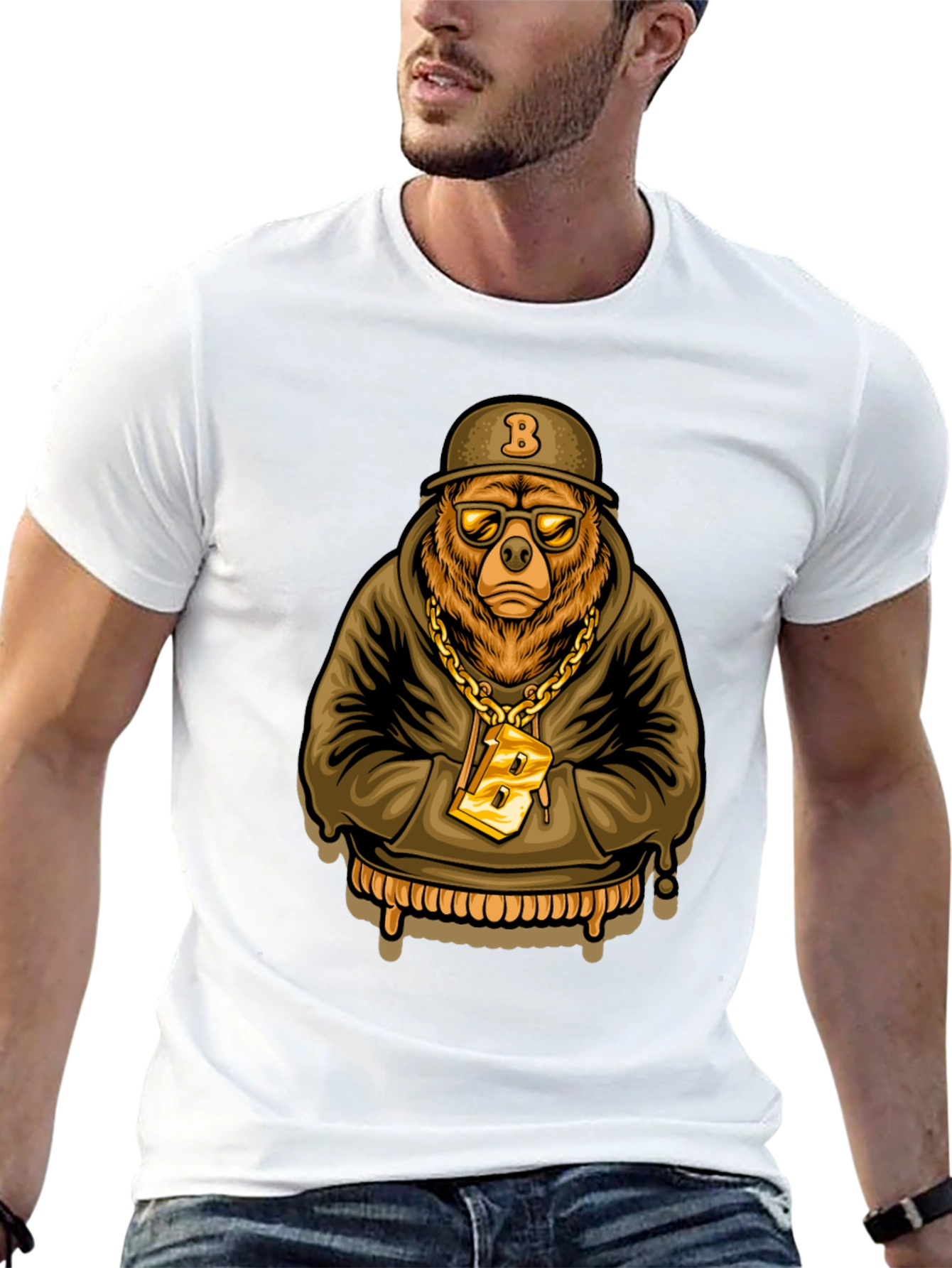 Cool Bear Graphic T-Shirt - 13