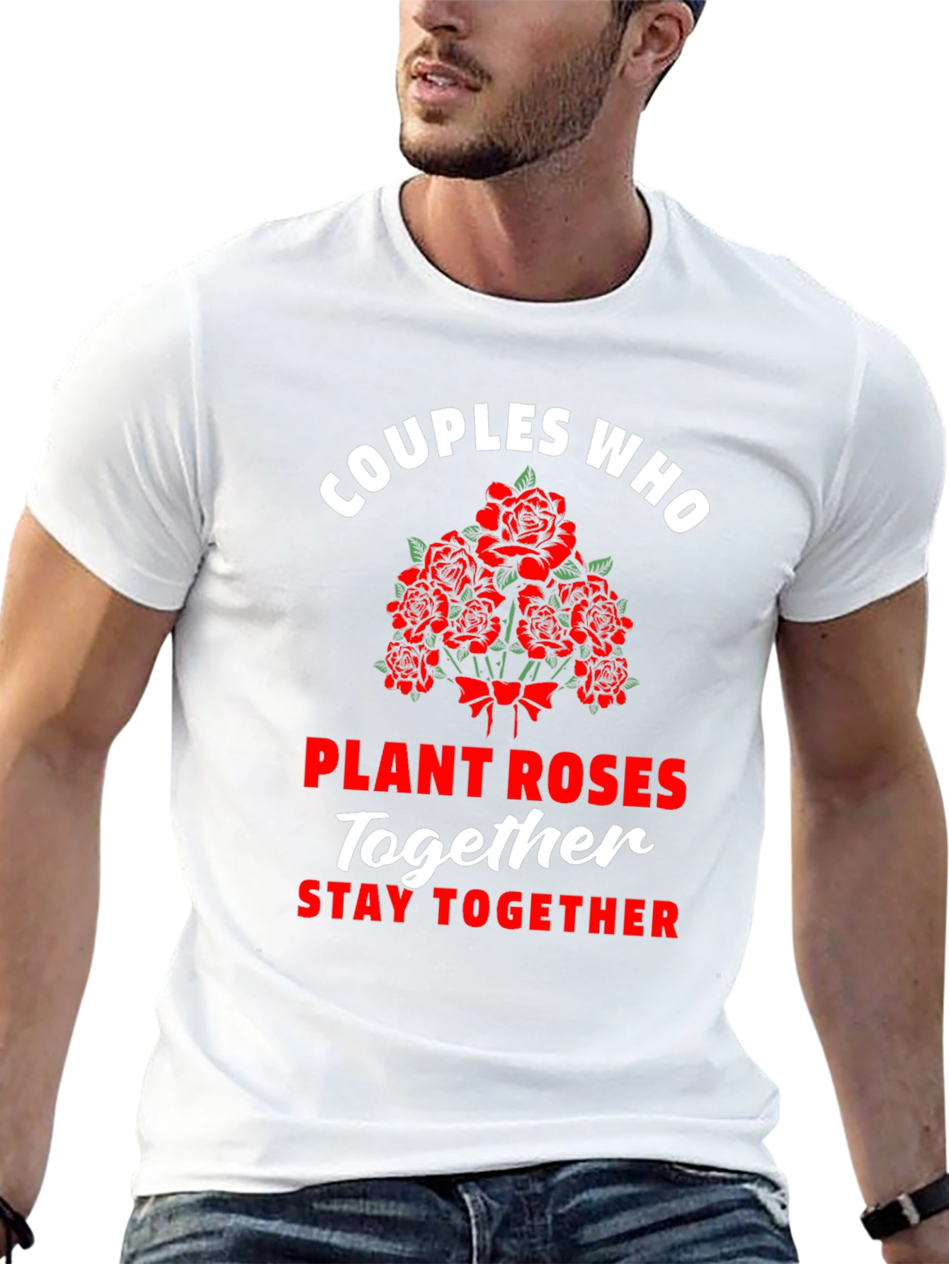 Black Couples Who Plant Roses T-Shirt view 13