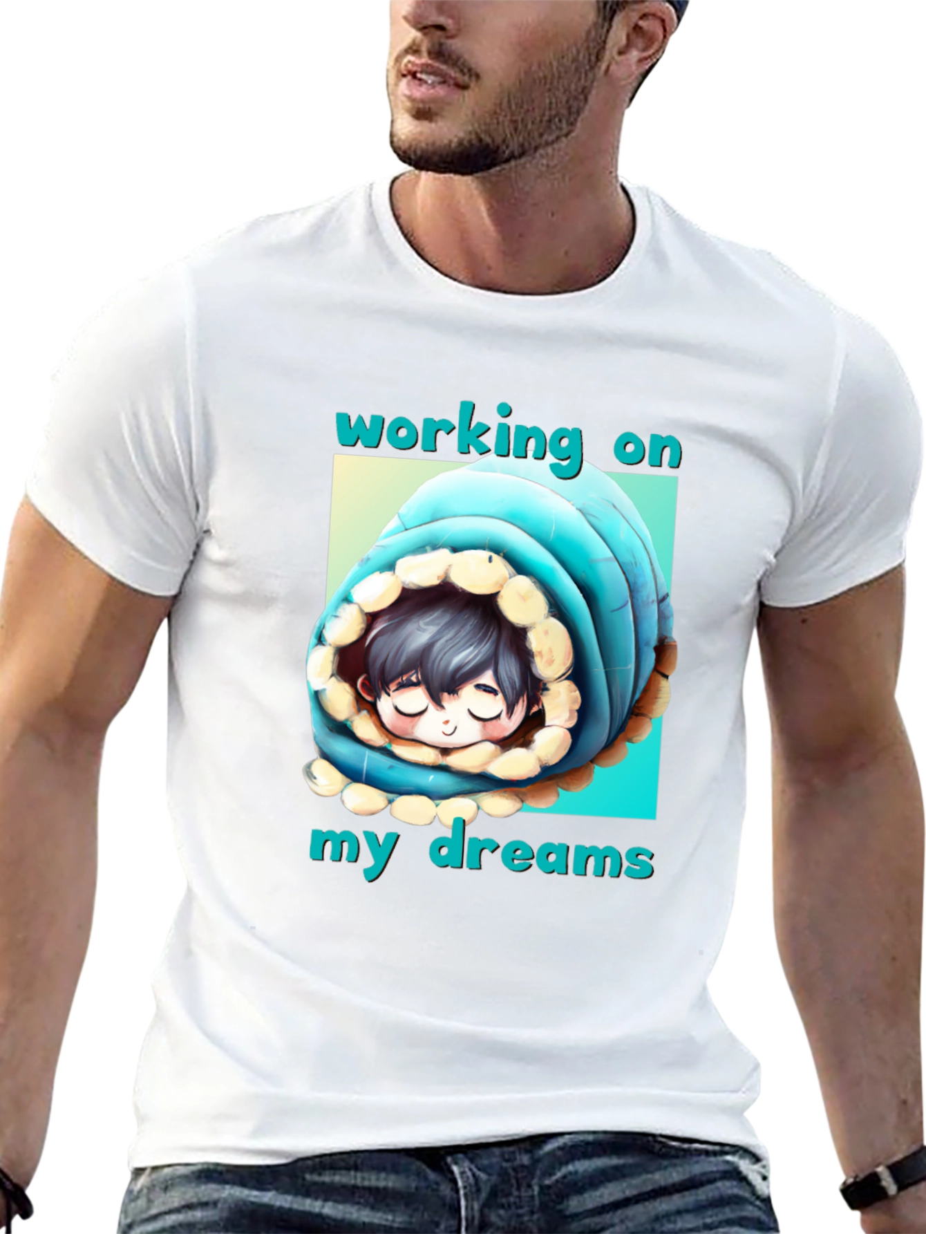 Black Working On My Dreams T-Shirt view 13