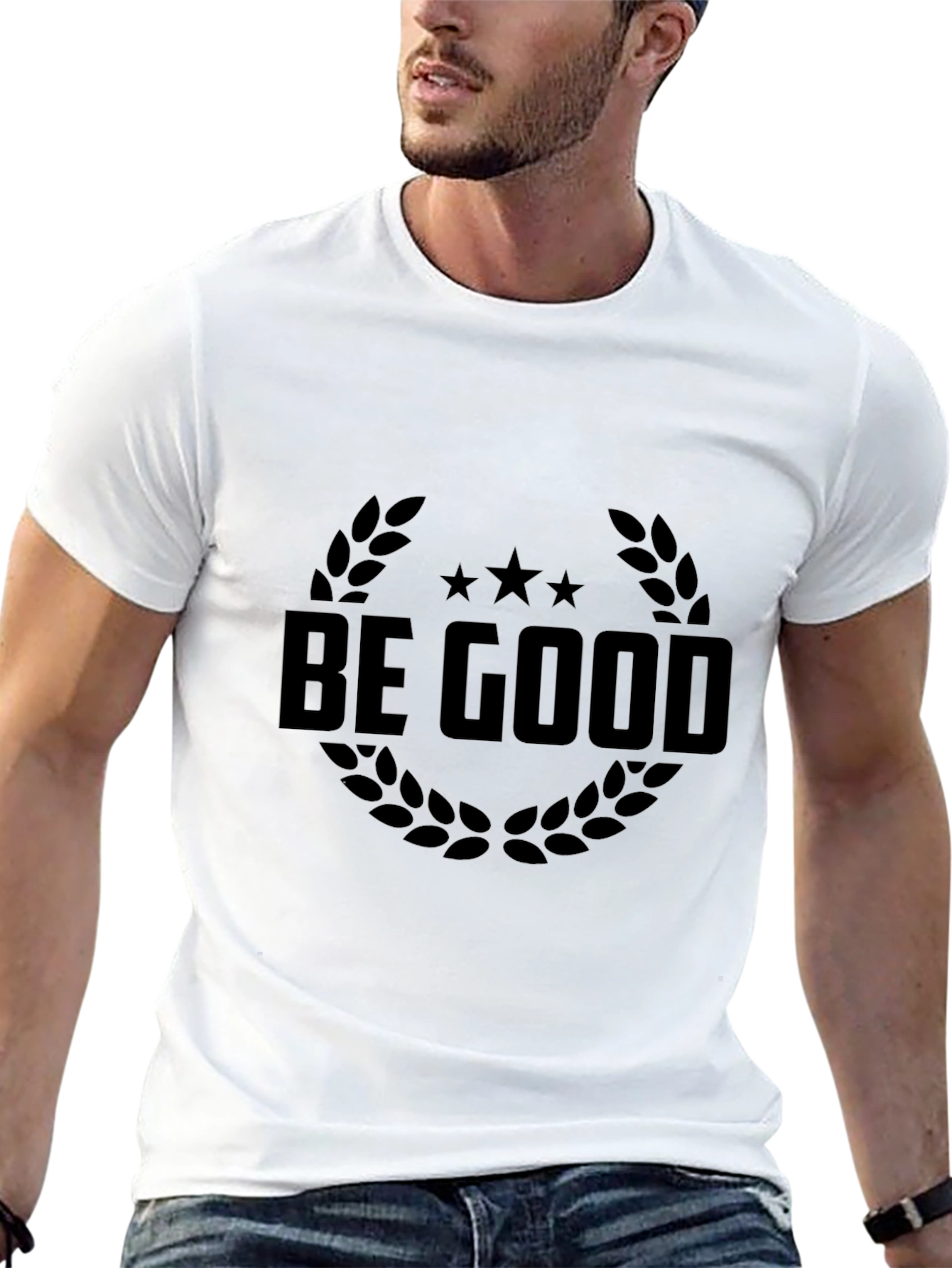 Black Be Good Black Graphic Tee - Men's Fashion view 13