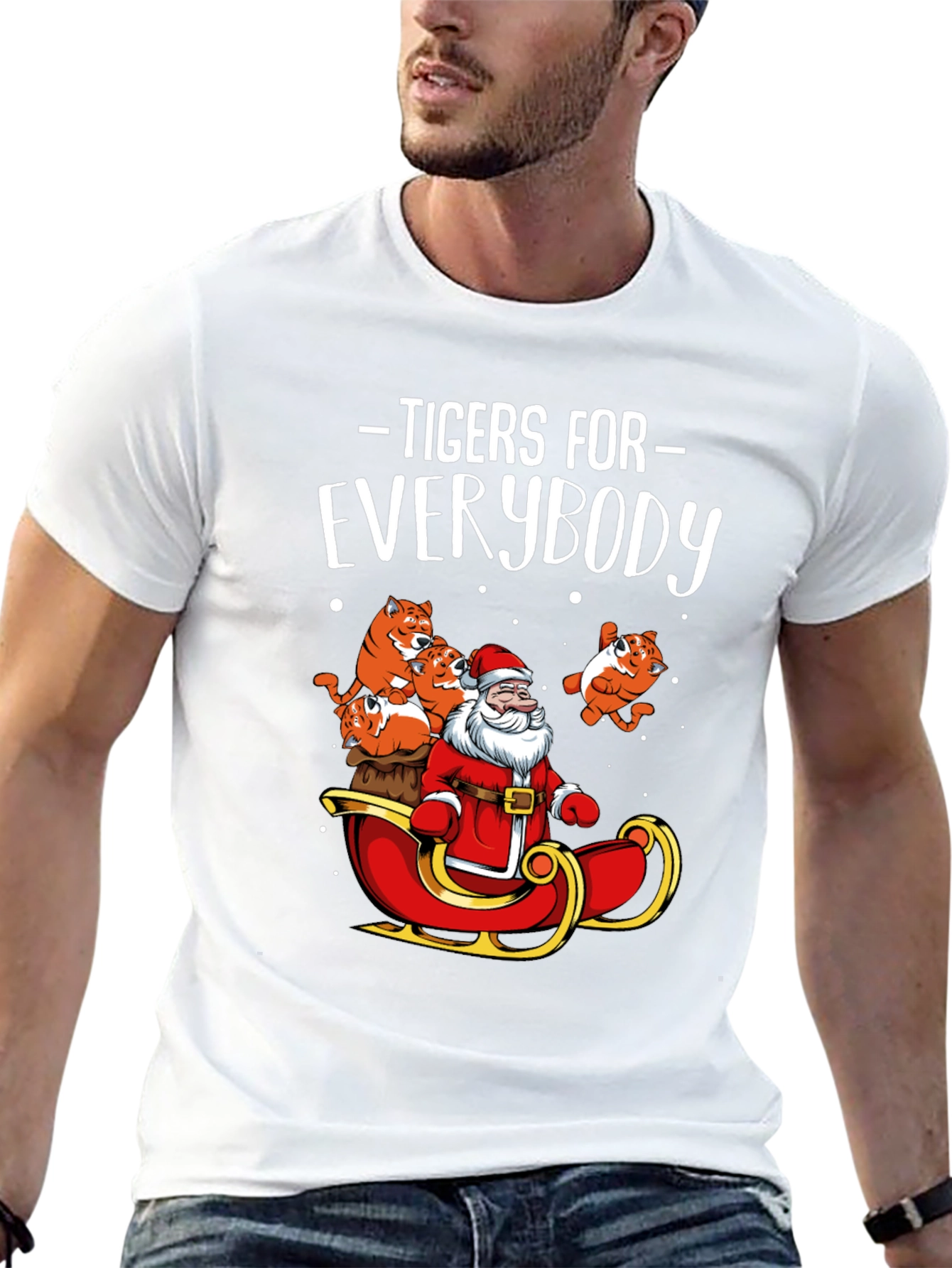 Black Tigers For Everybody Graphic Tee view 13