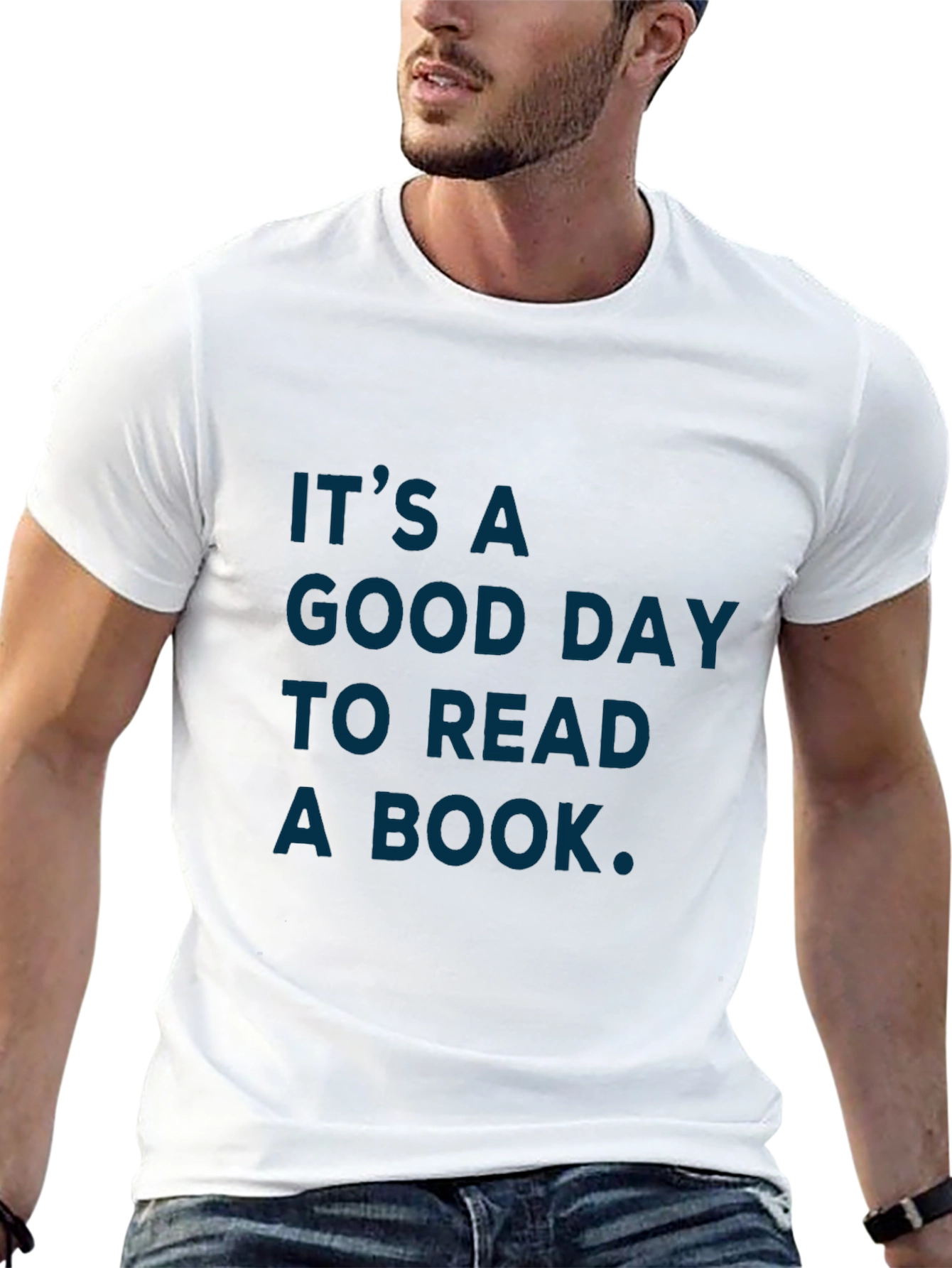 Black It's a Good Day to Read a Book T-Shirt view 13