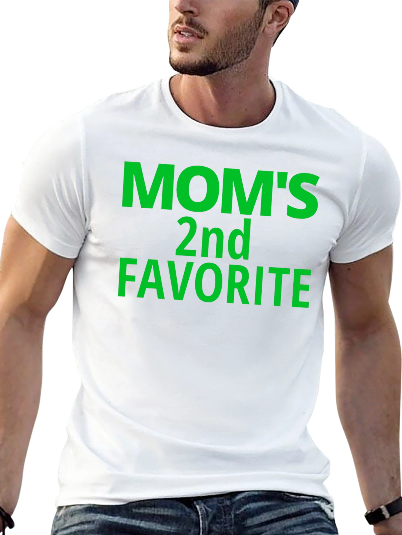 Black Mom's 2nd Favorite T-Shirt - Funny Novelty Tee view 13