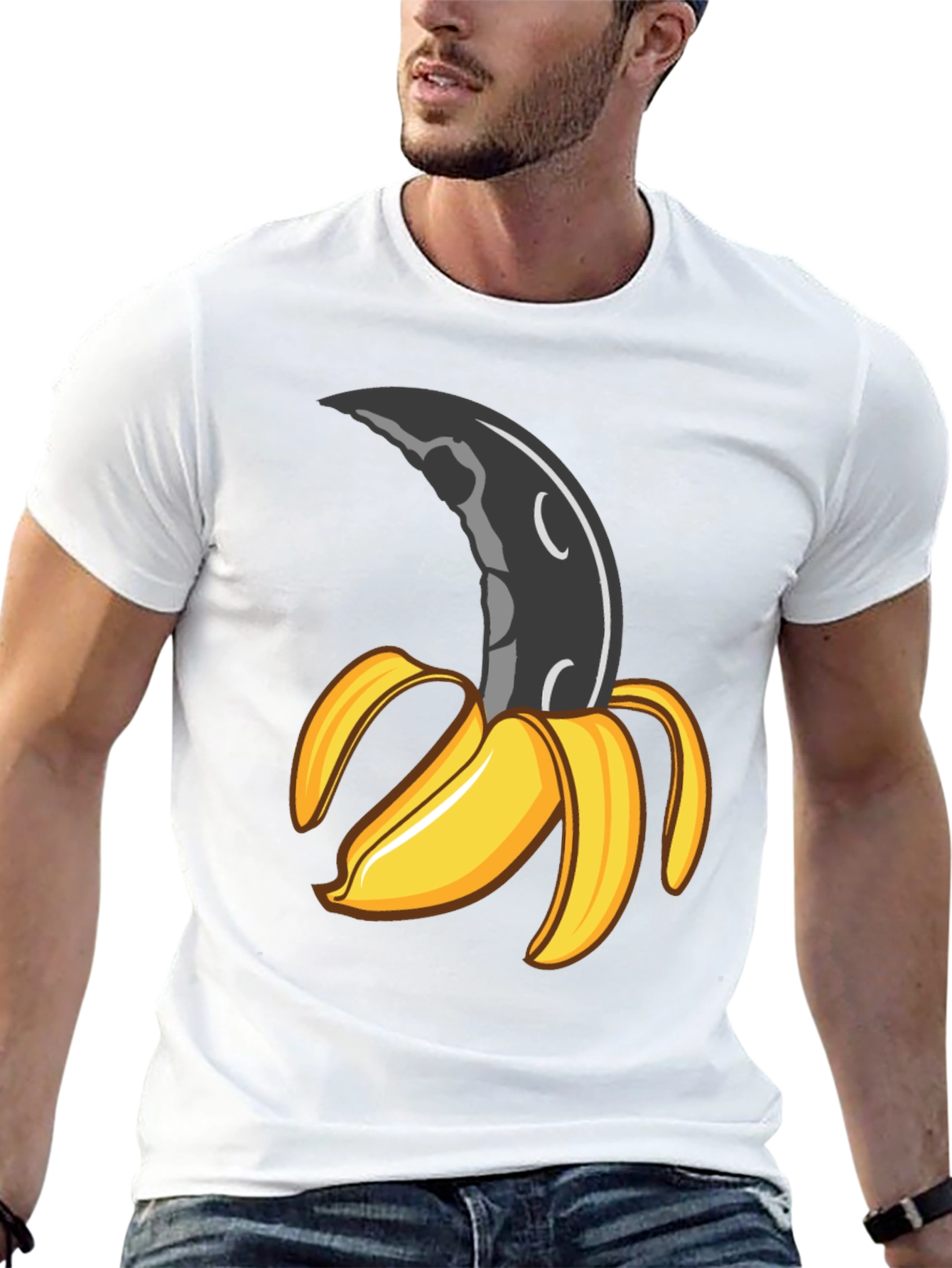 Black Banana Moon Graphic Tee view 13
