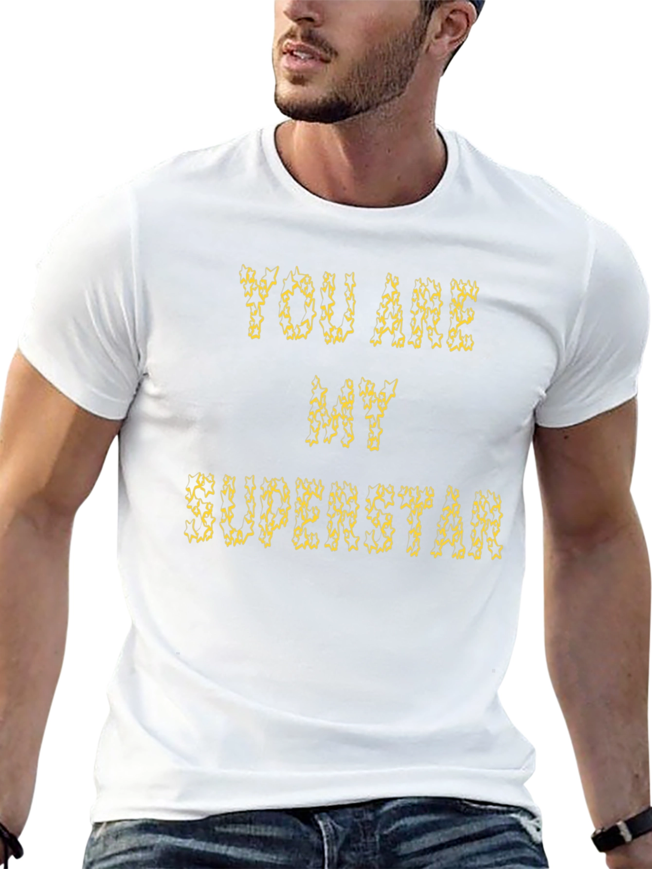 Black You Are My Superstar Graphic Tee view 13