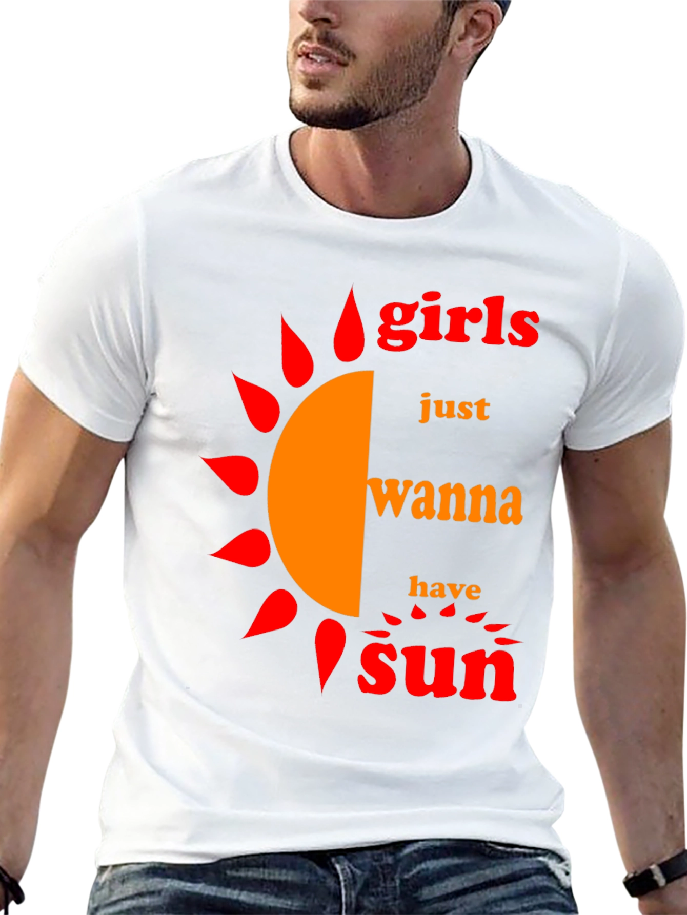 Black Girls Just Wanna Have Sun T-Shirt - Summer Vibes view 13