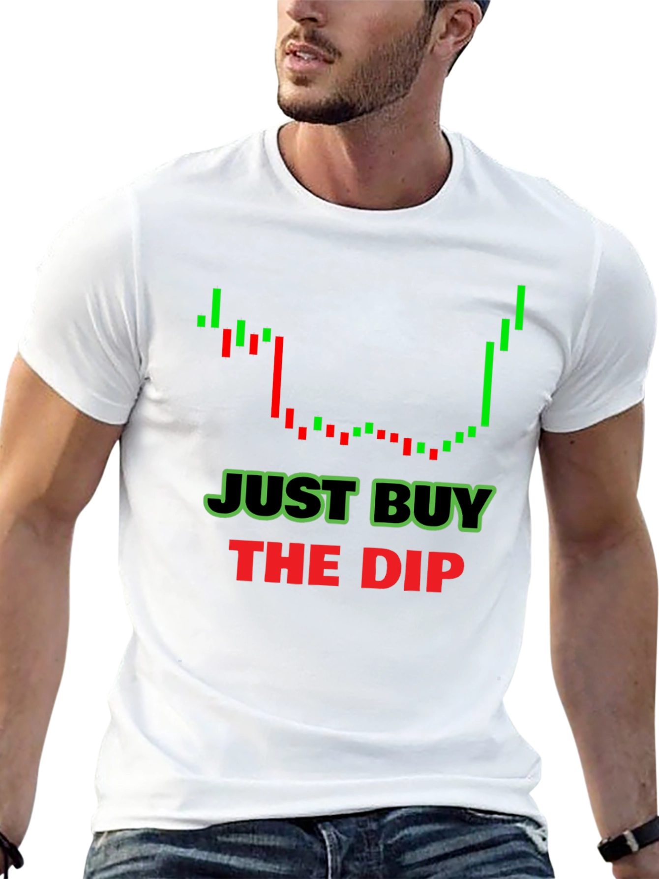 Black Just Buy The Dip T-Shirt - Trader Apparel view 13