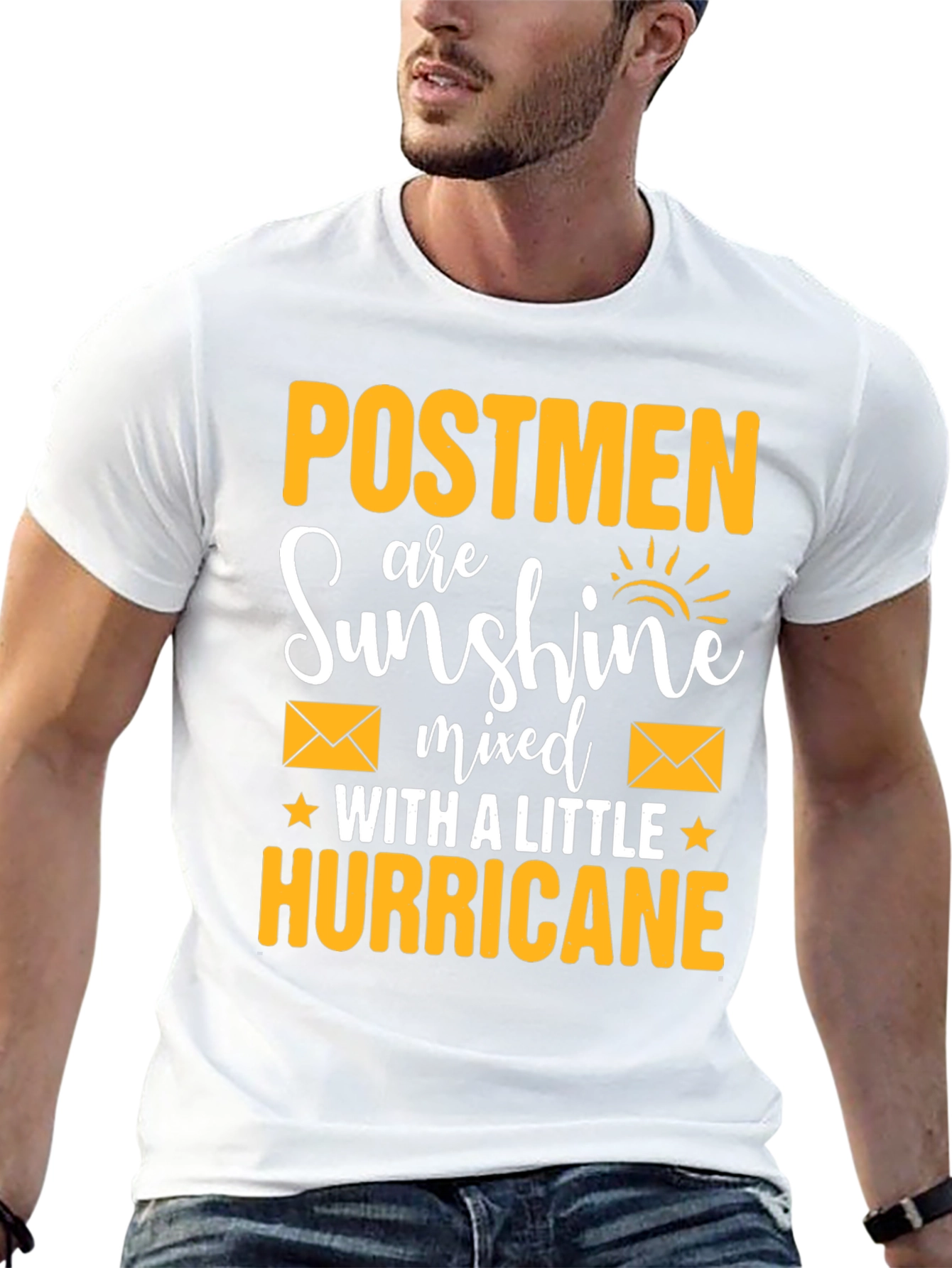 Black Postmen Sunshine Hurricane T-Shirt view 13