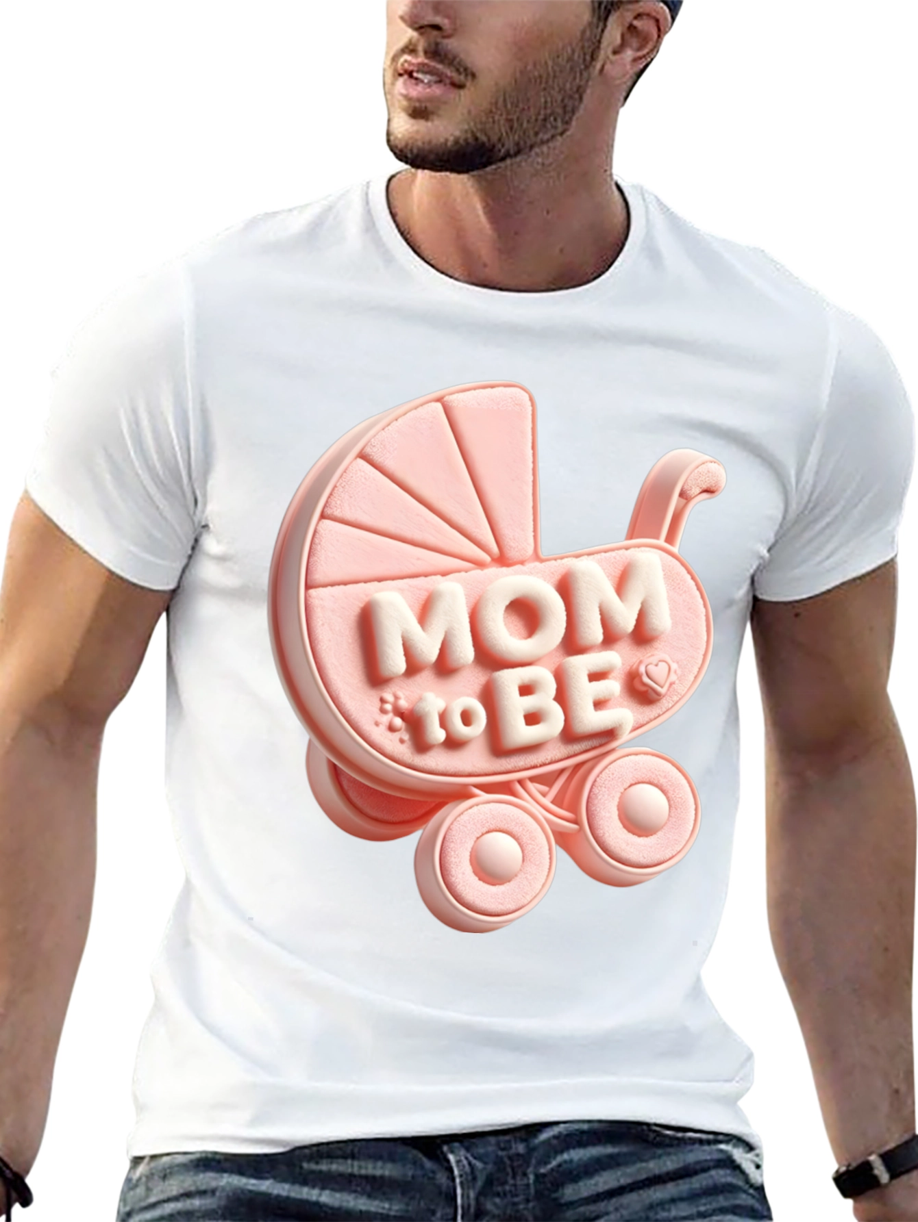 Mom To Be Baby Carriage T-Shirt - 13
