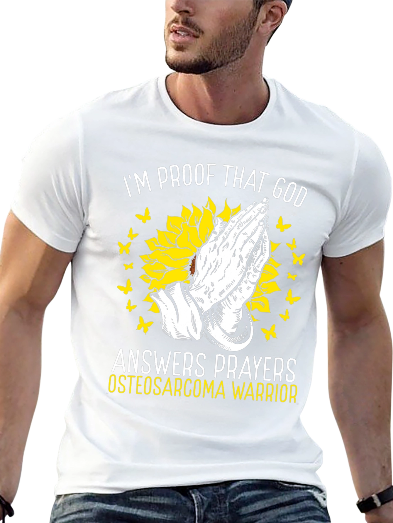 Faith-Based Osteosarcoma Warrior T-Shirt - 13