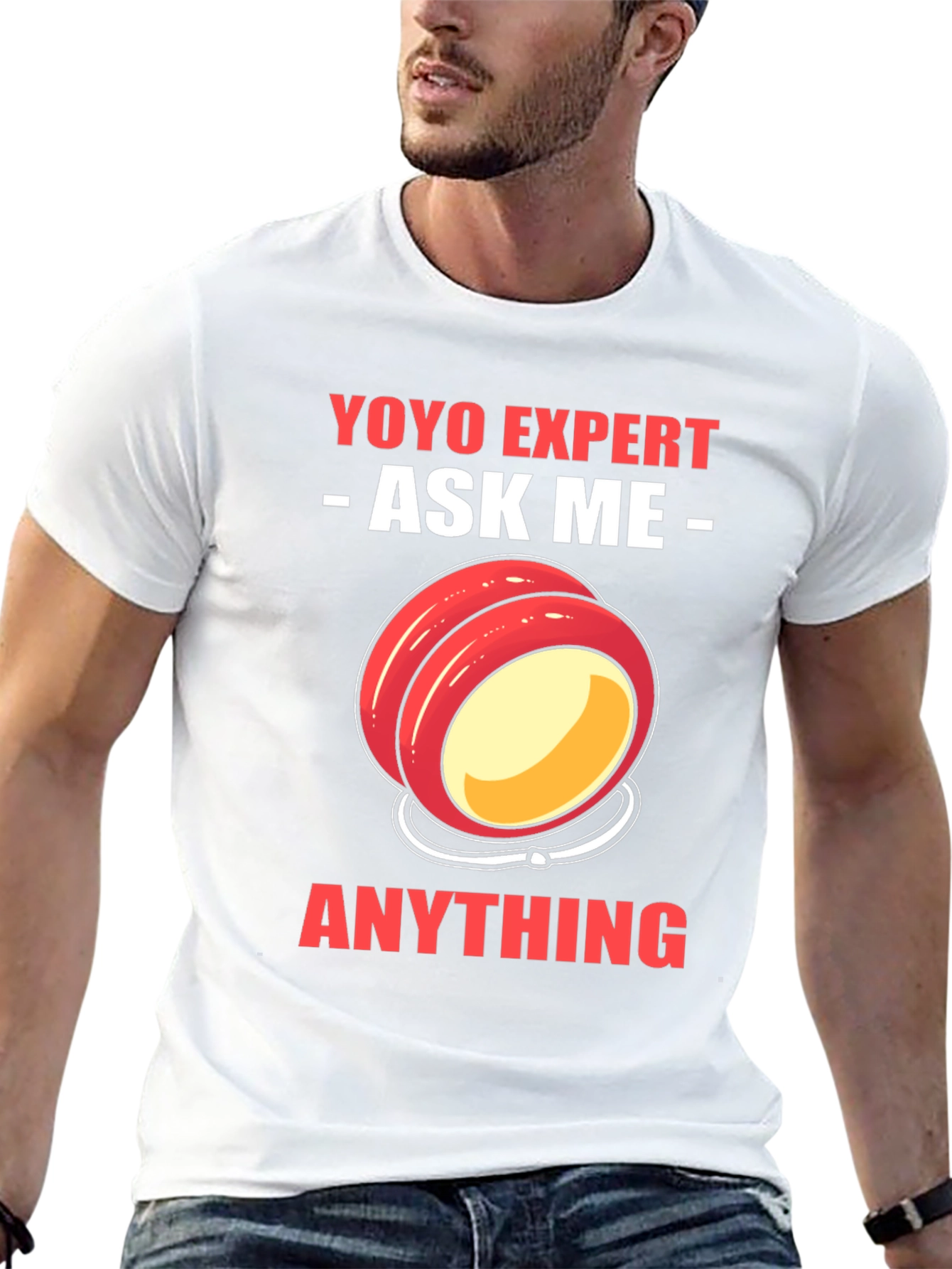 Black Yoyo Expert T-Shirt - Ask Me Anything! view 13