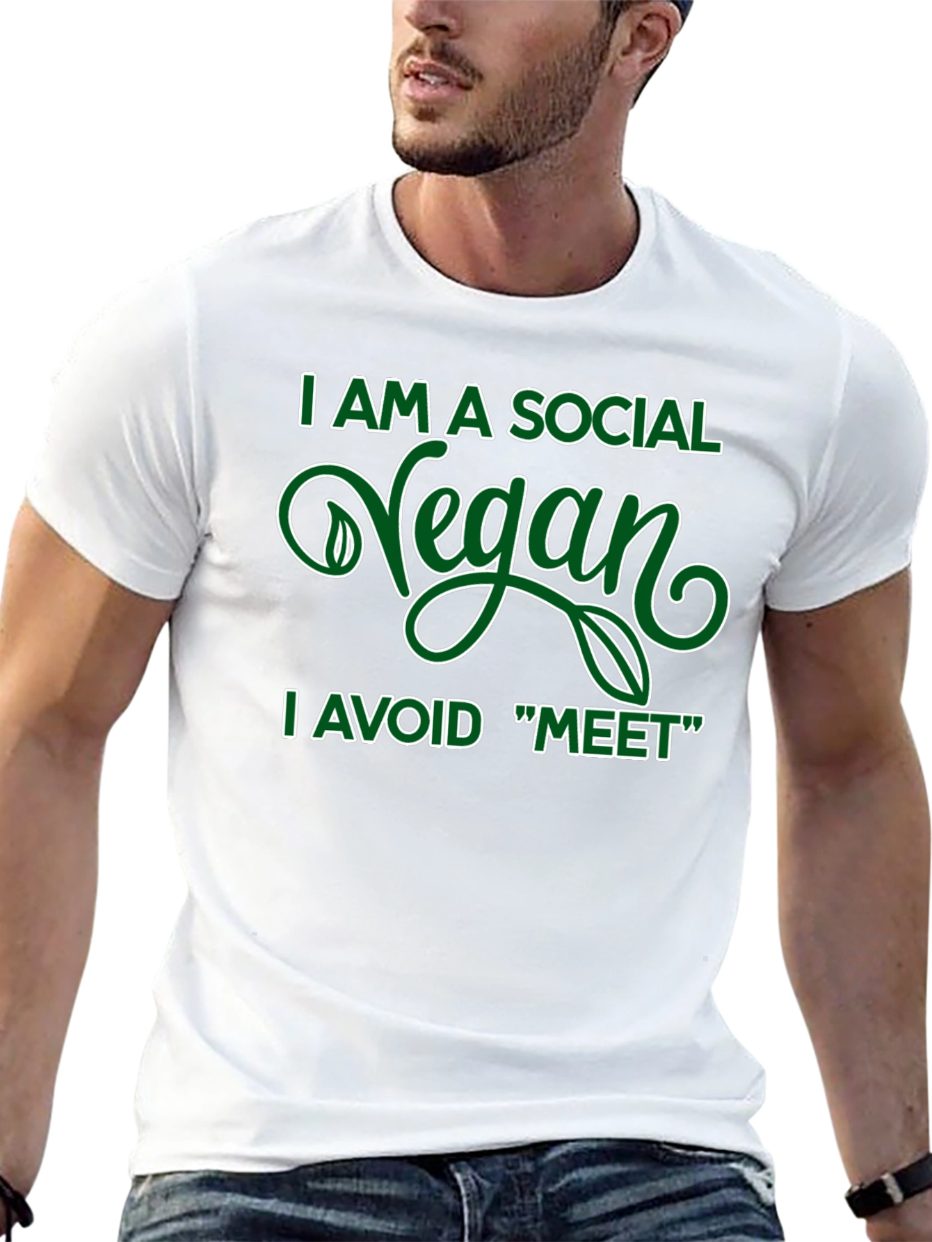 Social Vegan Graphic Tee - 13
