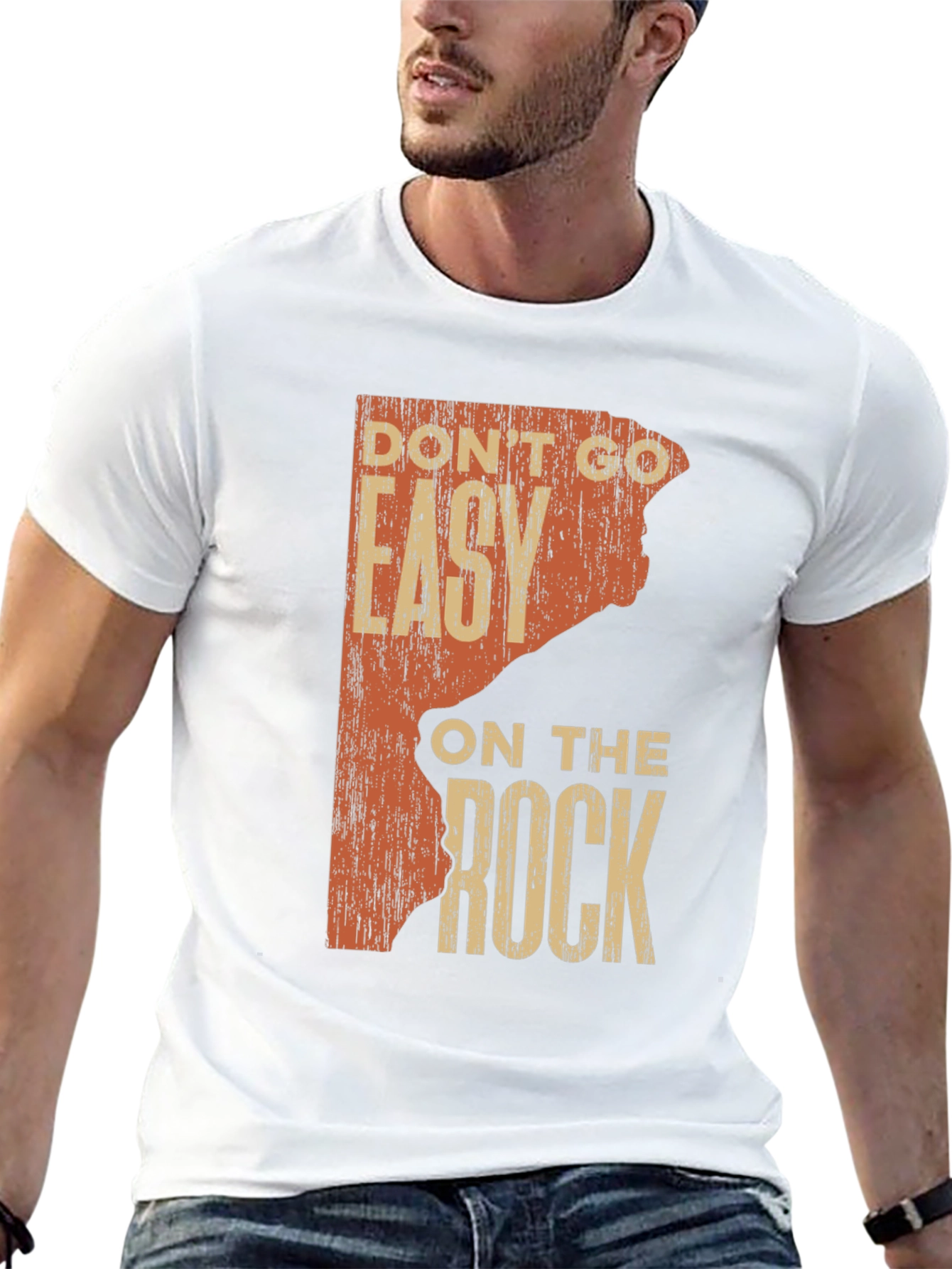Black Rock Climbing T-Shirt: Don't Go Easy on the Rock view 13