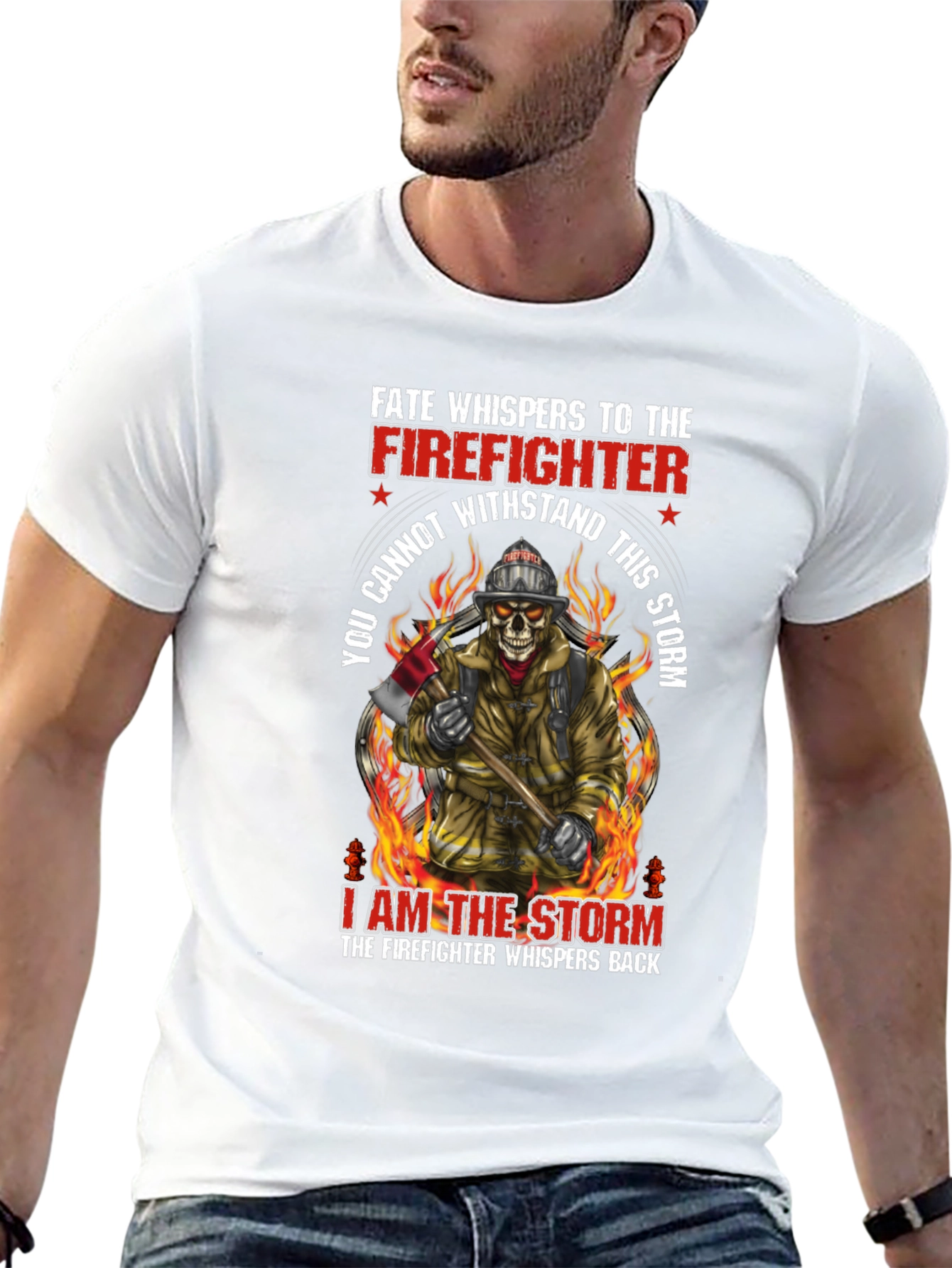 Firefighter Storm Graphic T-Shirt - 13