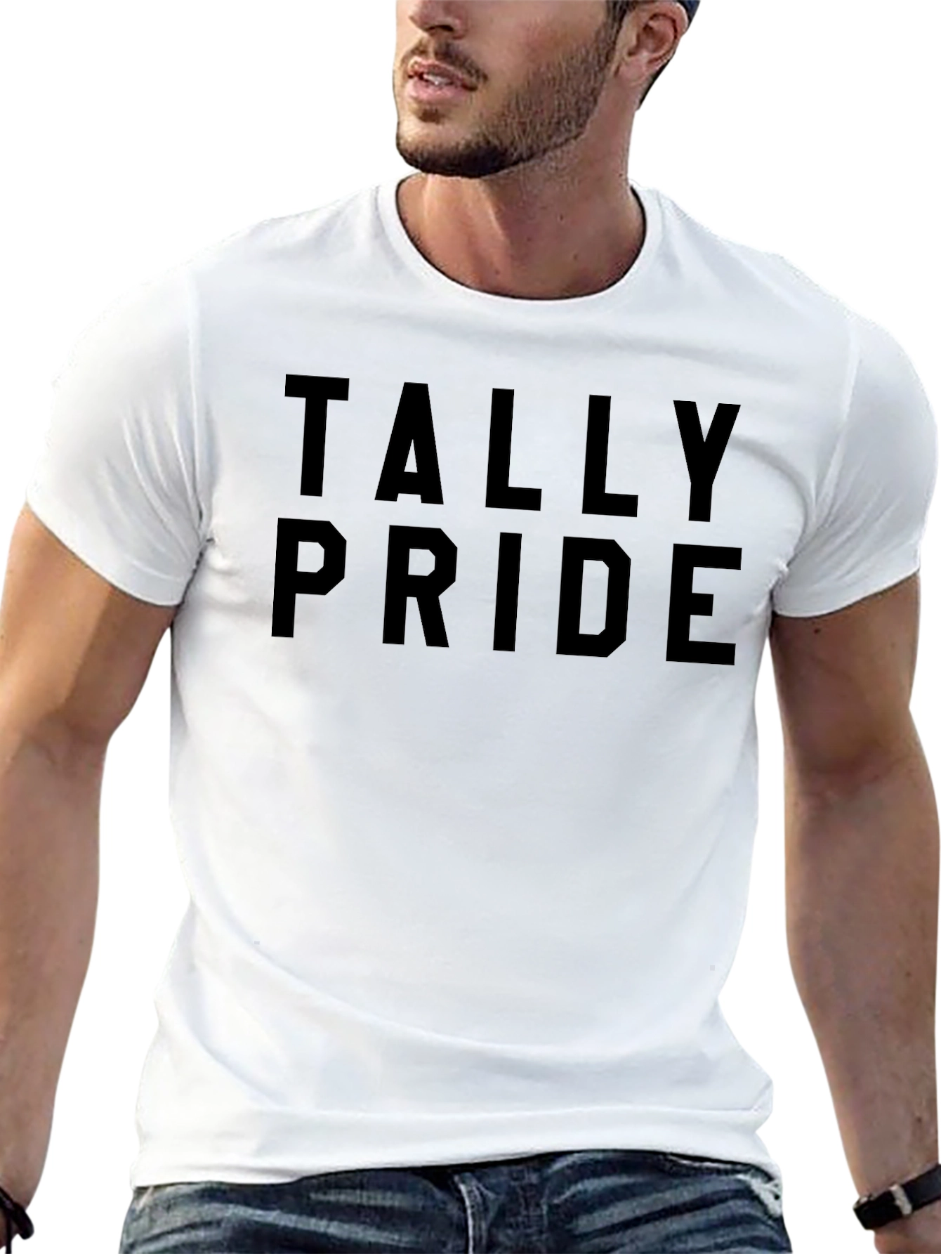 Black Tally Pride Black T-Shirt - Stylish & Comfortable view 13