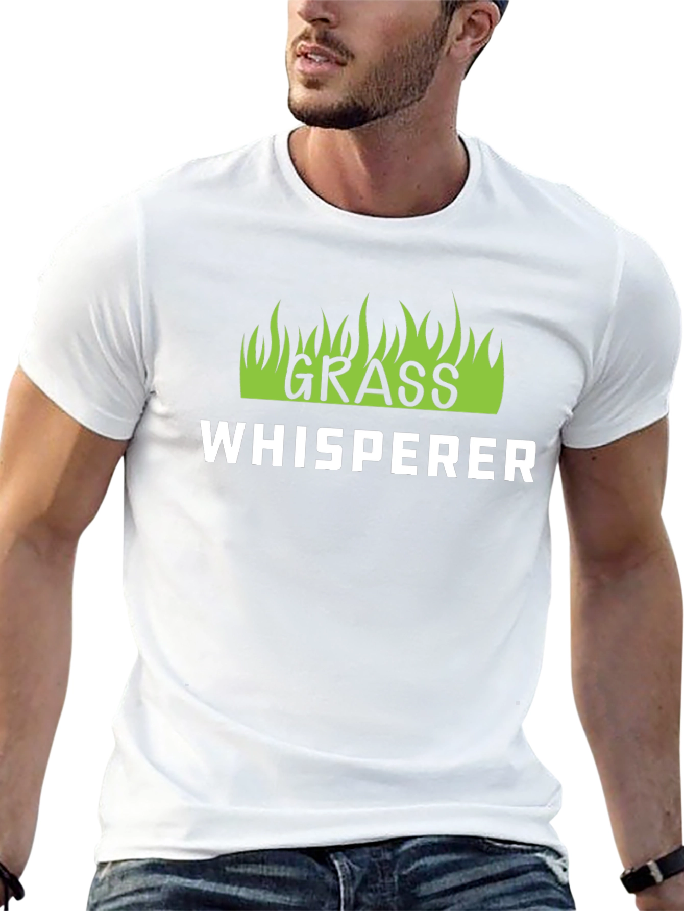 Black Grass Whisperer Black T-Shirt view 13