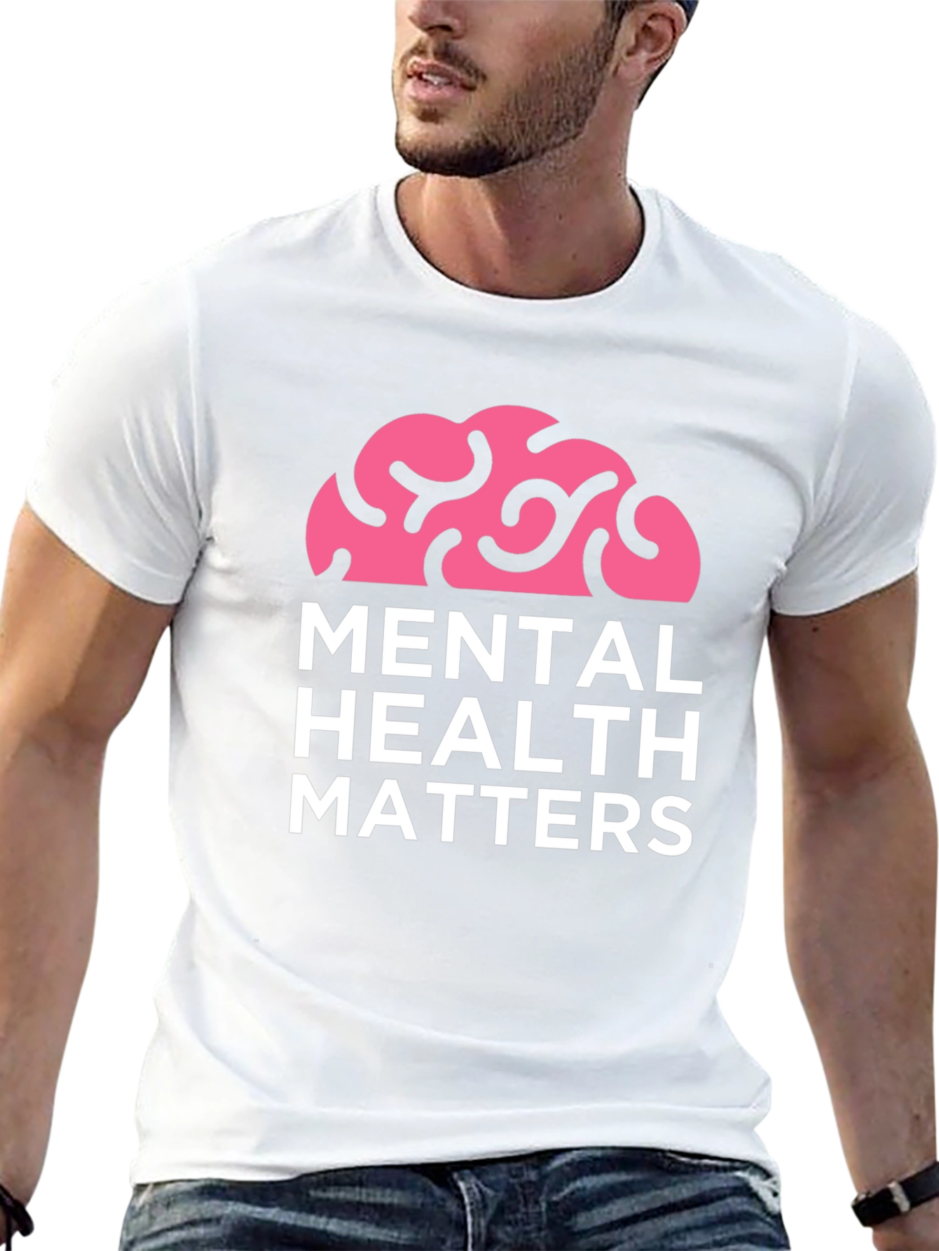 Black Mental Health Matters T-Shirt view 13