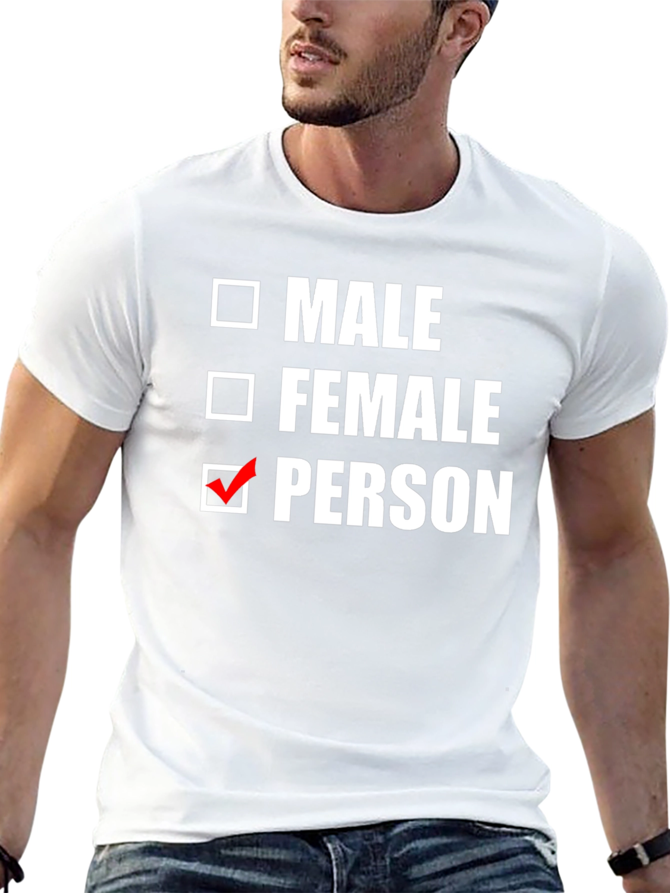 Black Person T-Shirt Gender Neutral view 13