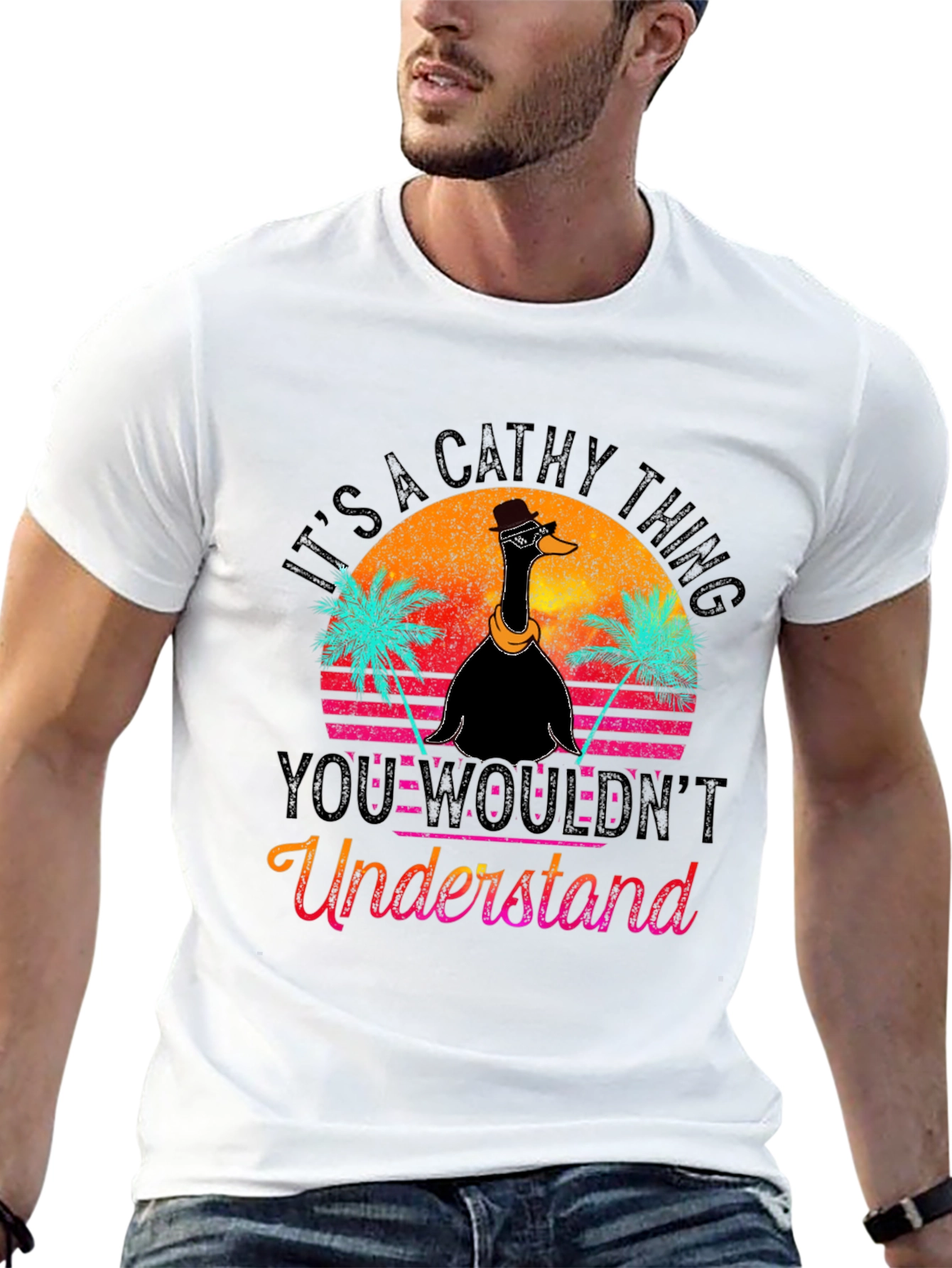 Black It's A Cathy Thing T-Shirt view 13