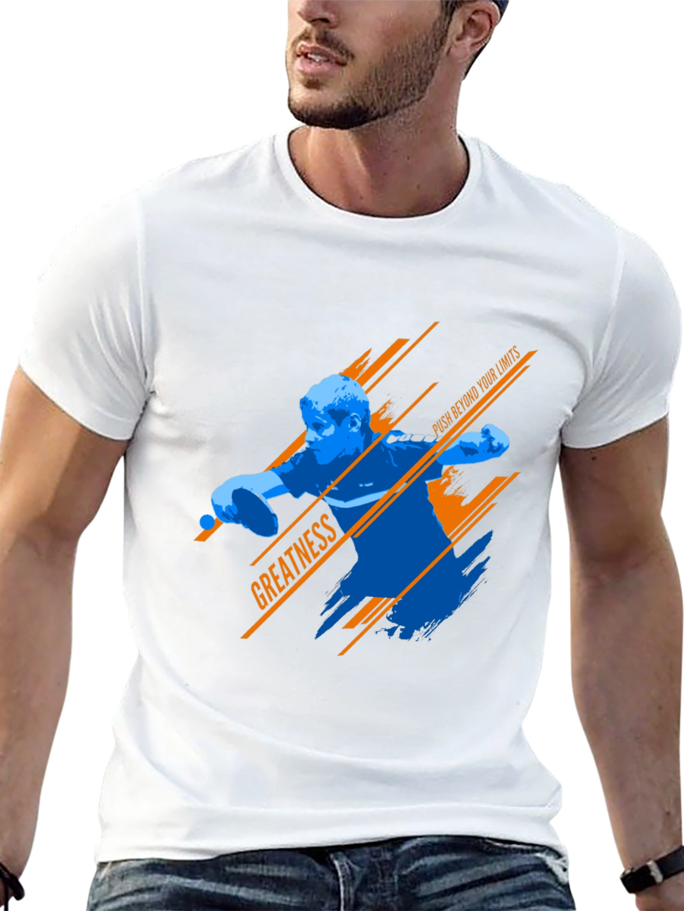 Black Greatness Tee: Push Beyond Your Limits view 13