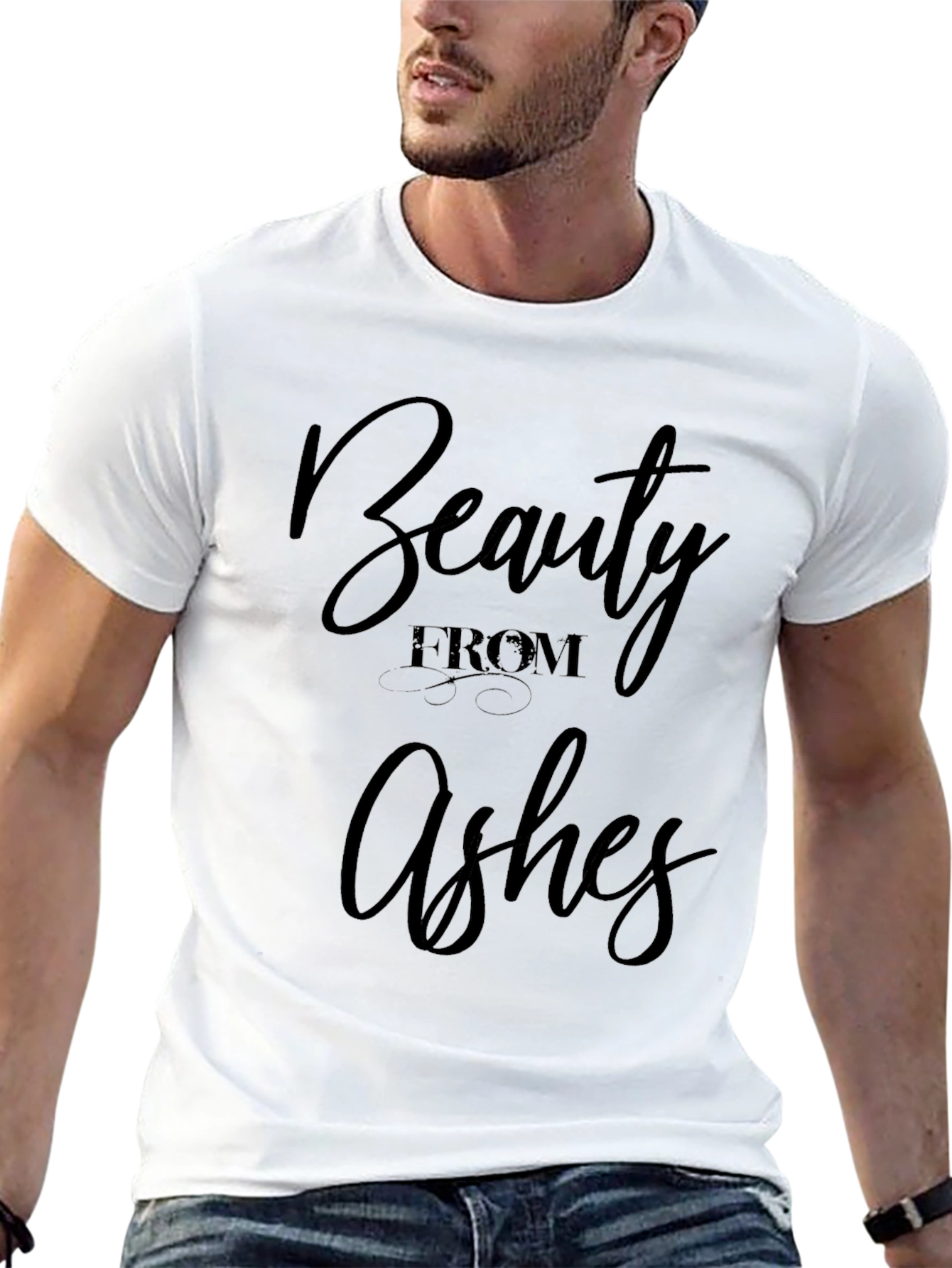 Black Beauty From Ashes Black T-Shirt view 13