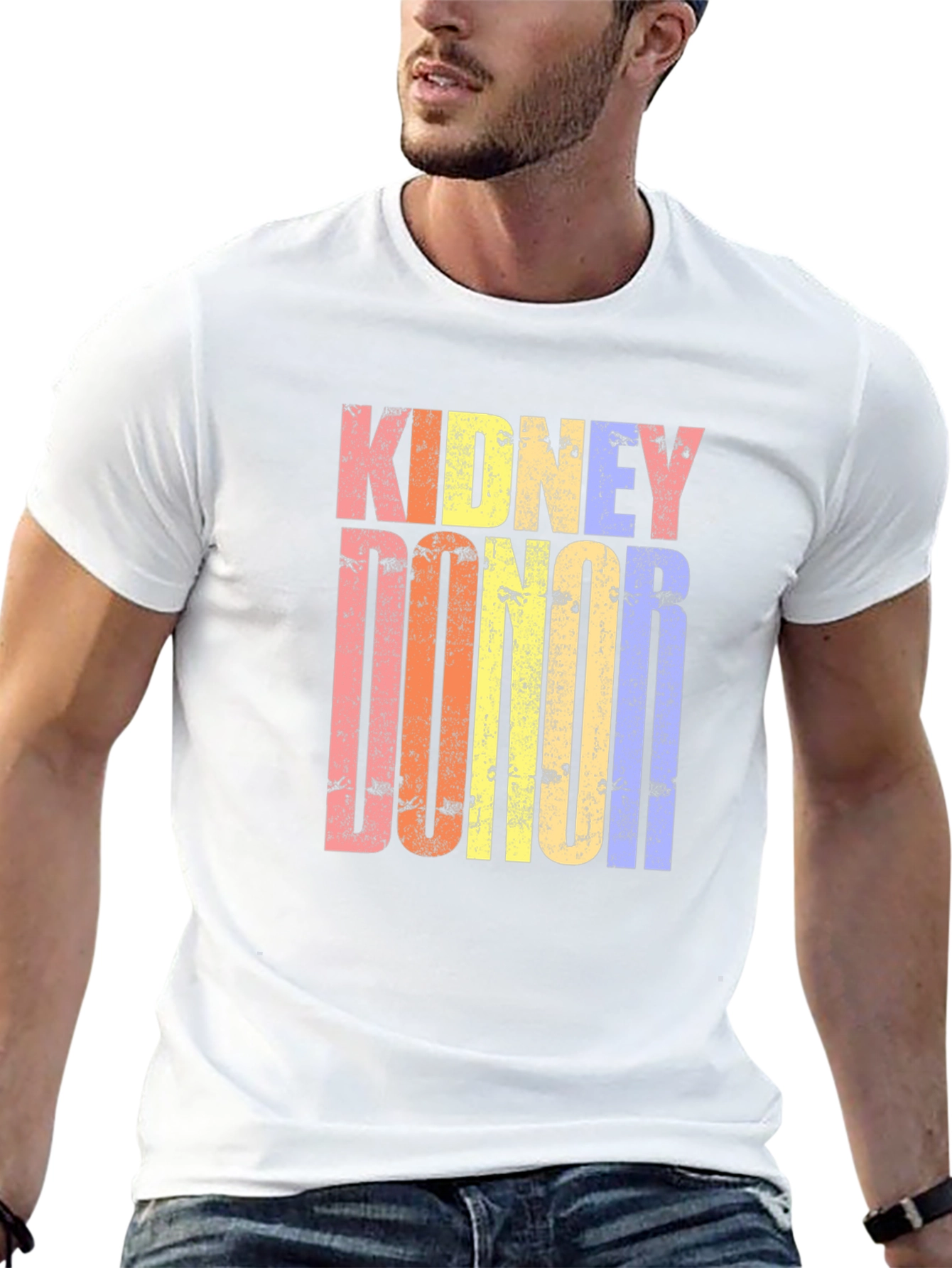 Kidney Donor T-Shirt - Graphic Print - 13