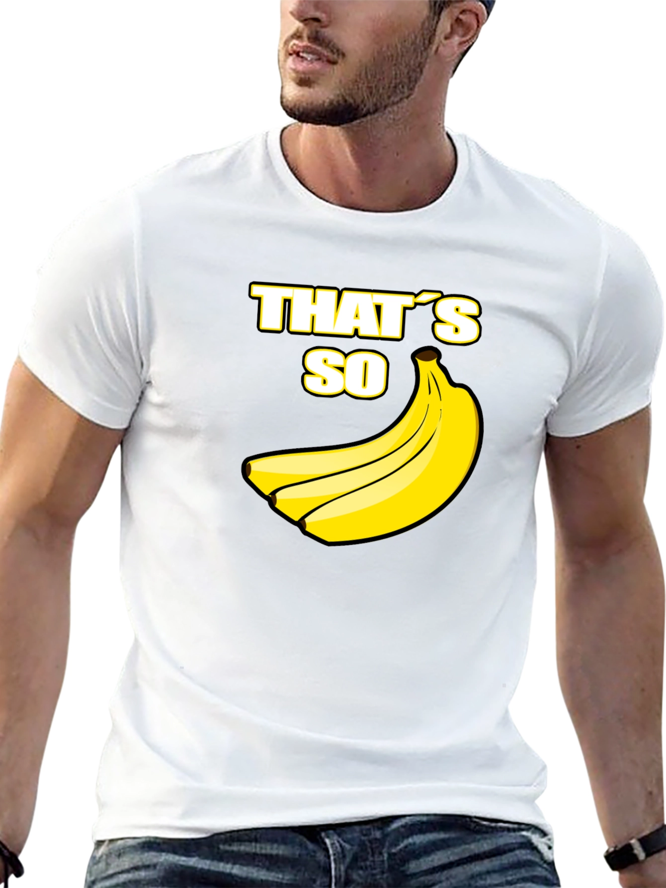 Black That's So Banana Black T-Shirt view 13