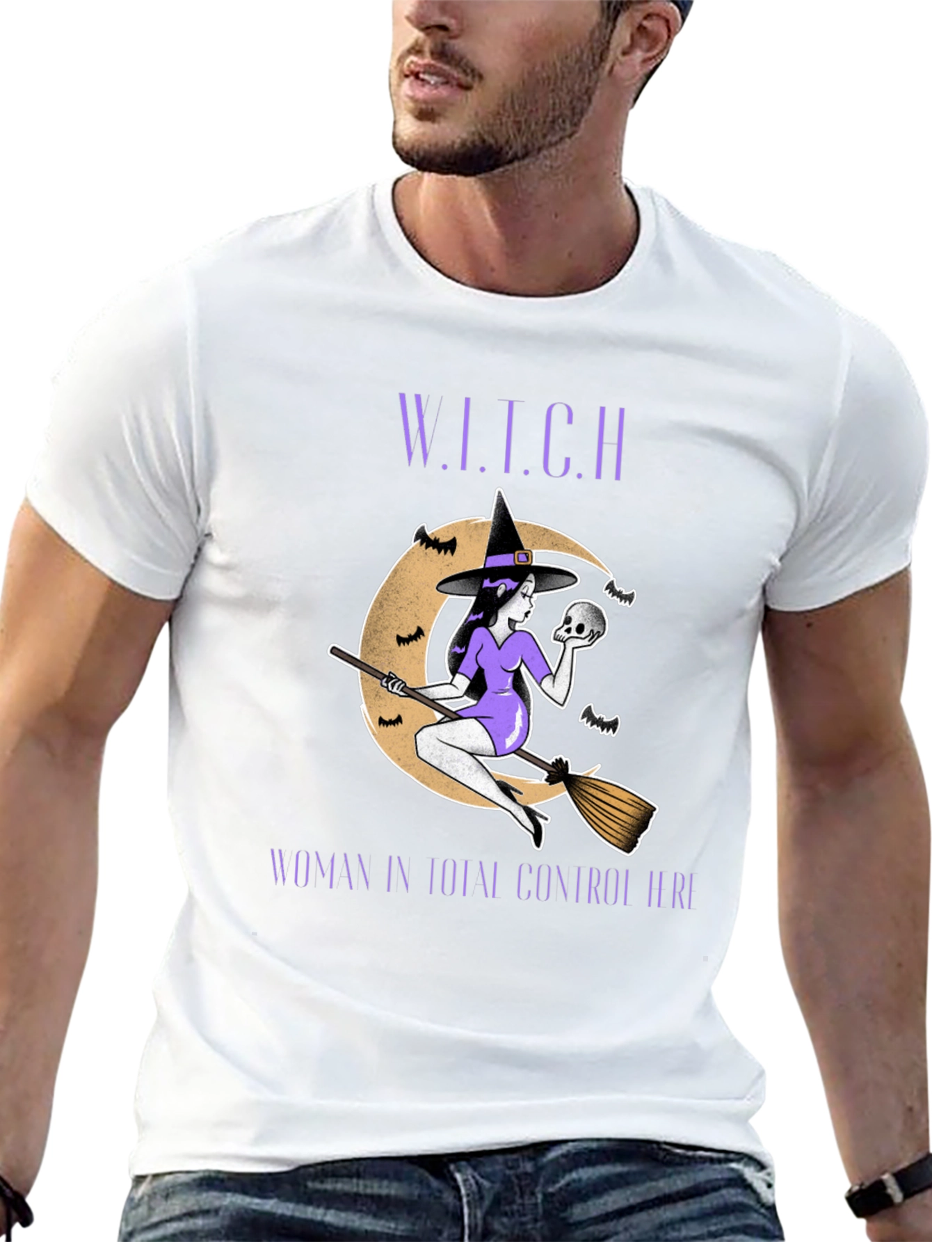 W.I.T.C.H. Graphic Tee - Woman in Total Control Here - 13