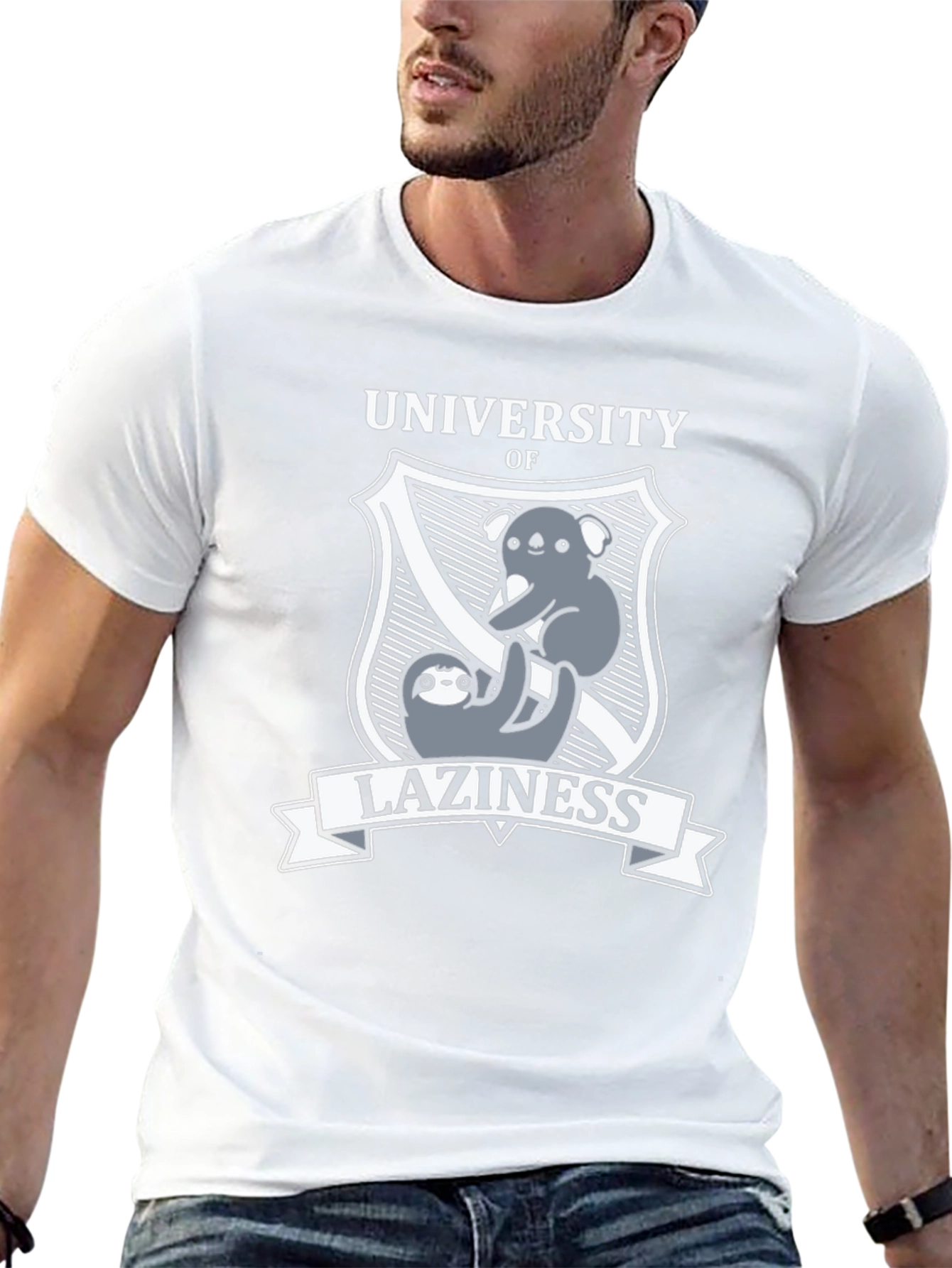 University of Laziness Graphic T-Shirt - 13