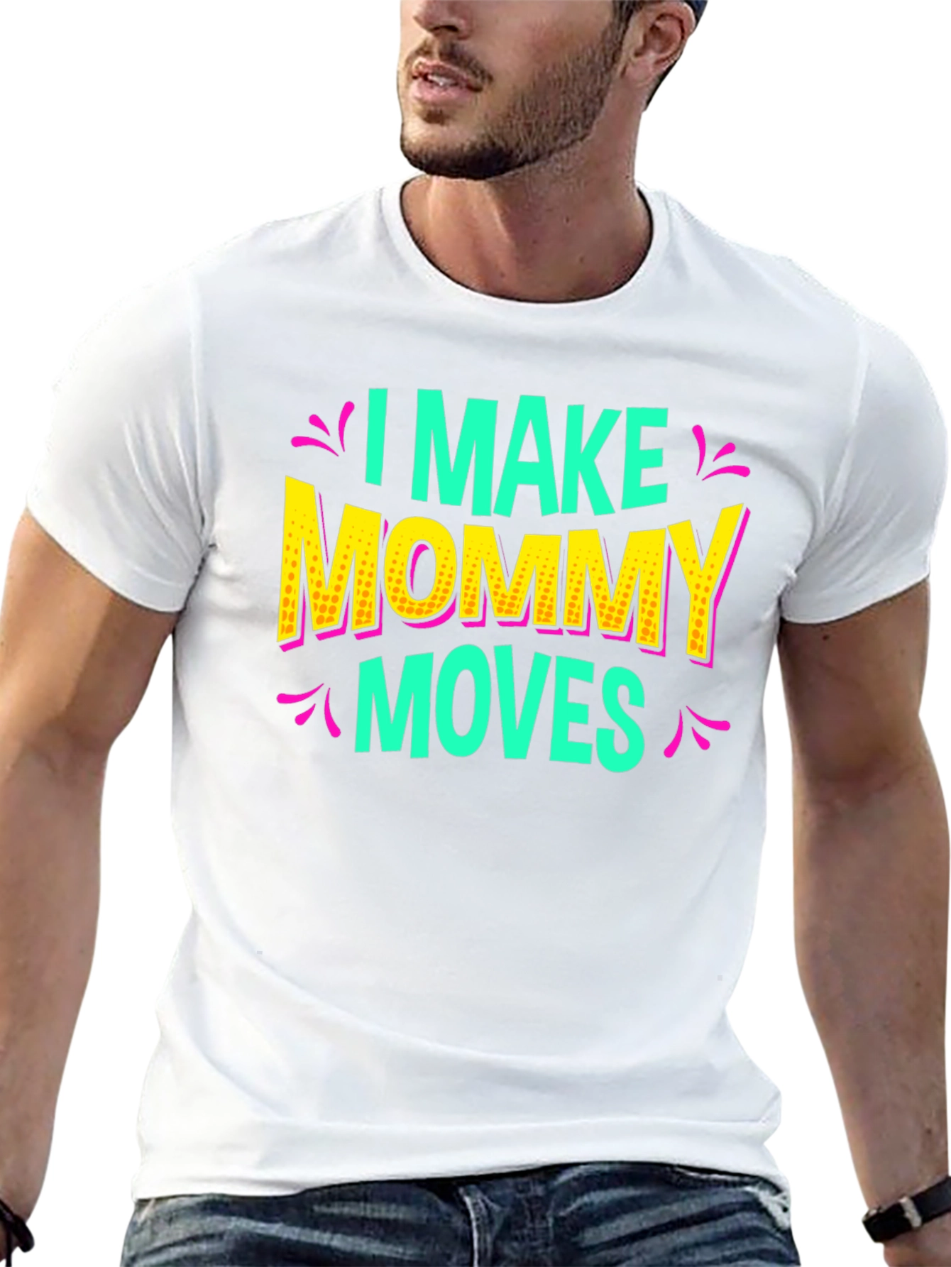 Black I Make Mommy Moves Graphic Tee view 13