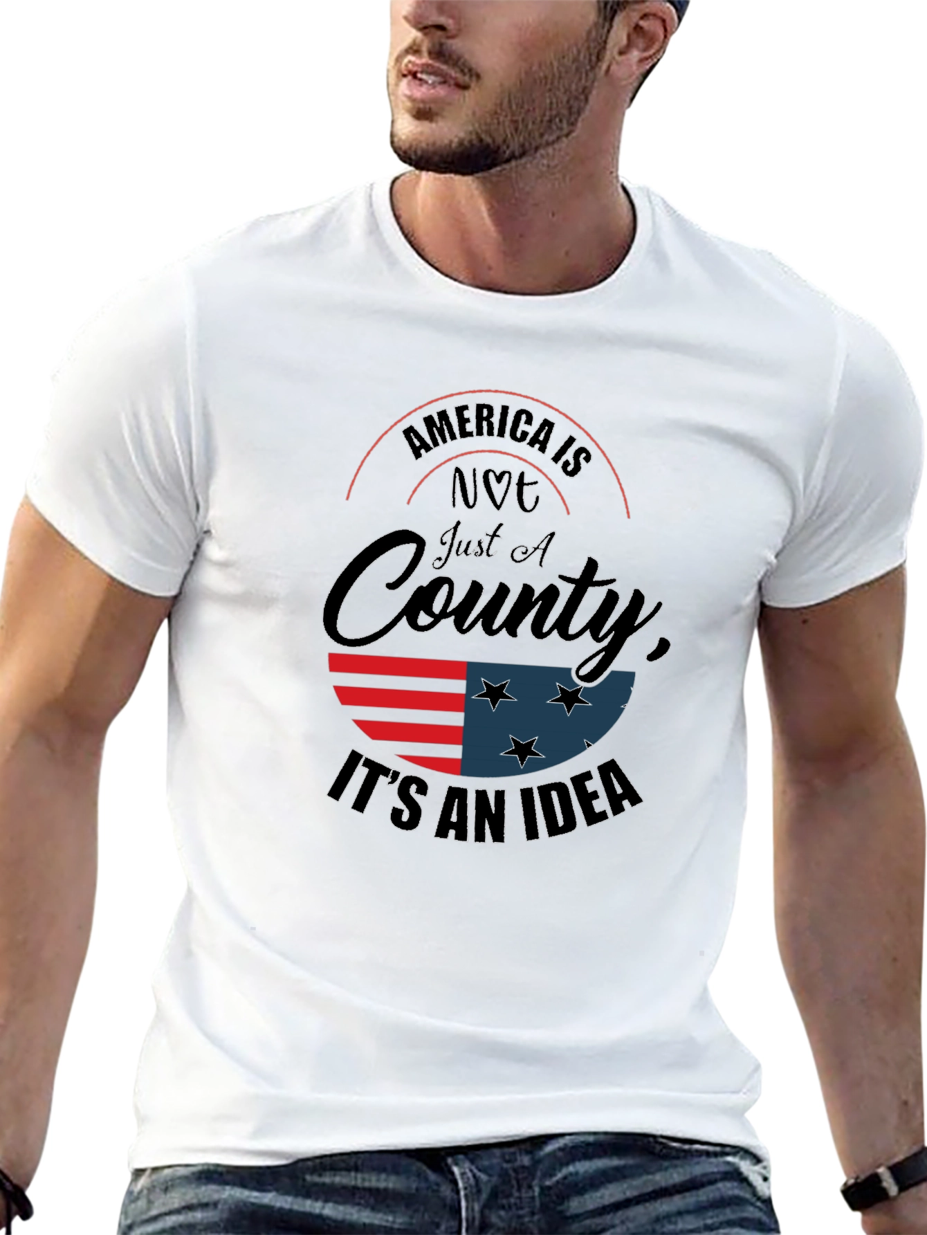 Black America is Not Just a Country Graphic Tee view 13