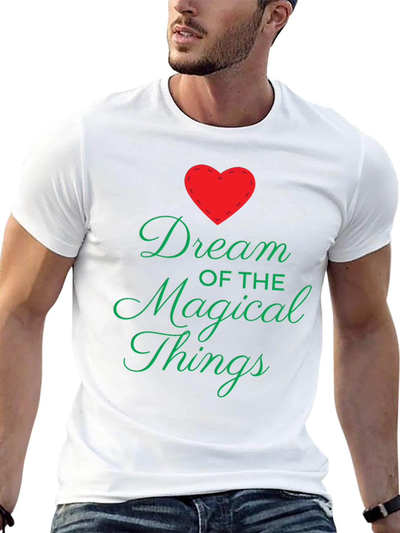 Black Dream of Magical Things T-Shirt view 13