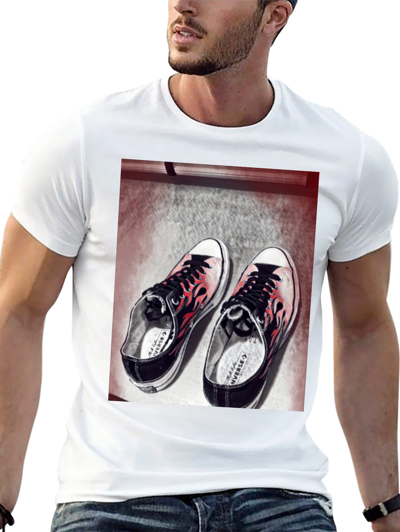 Sneaker Graphic T-Shirt - 13