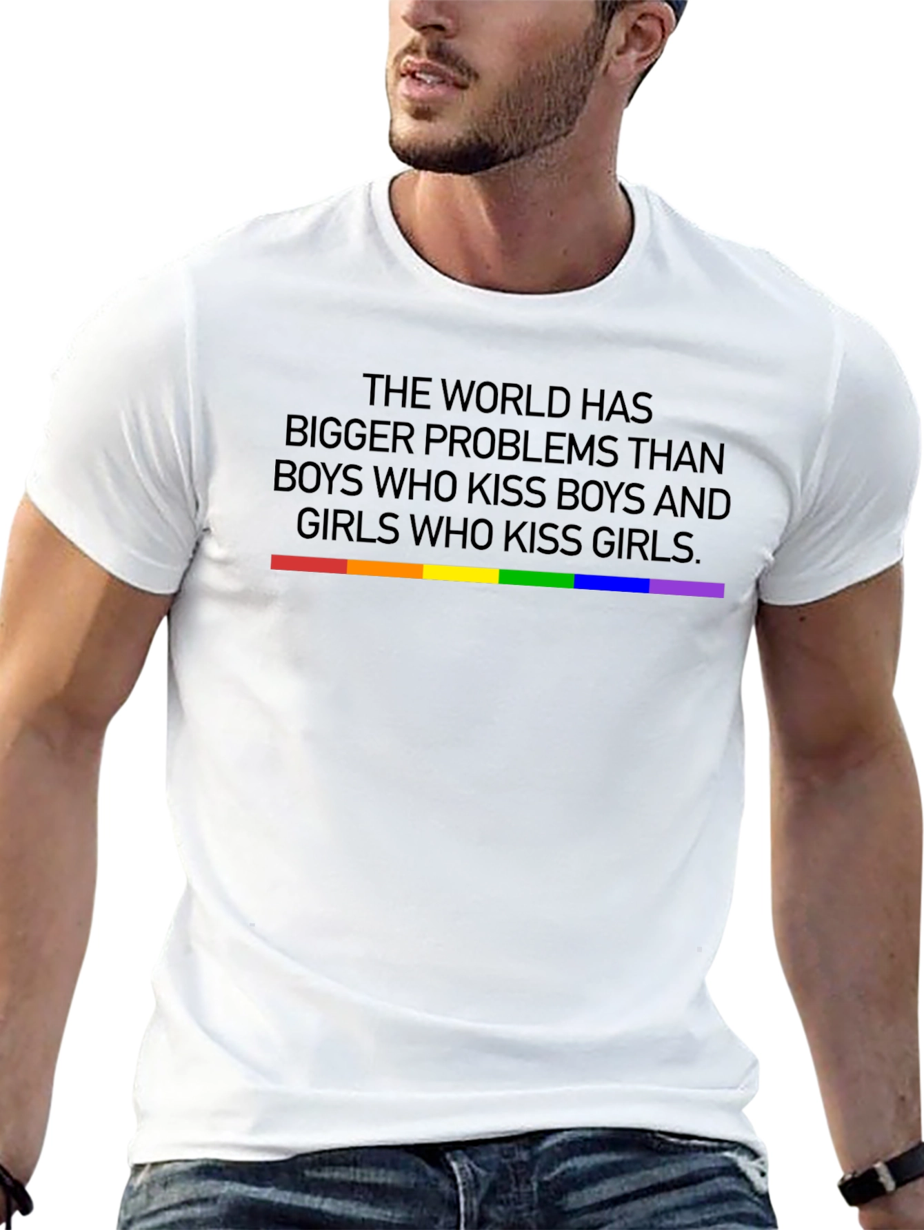 Black Equality T-Shirt: Bigger Problems Than Love view 13