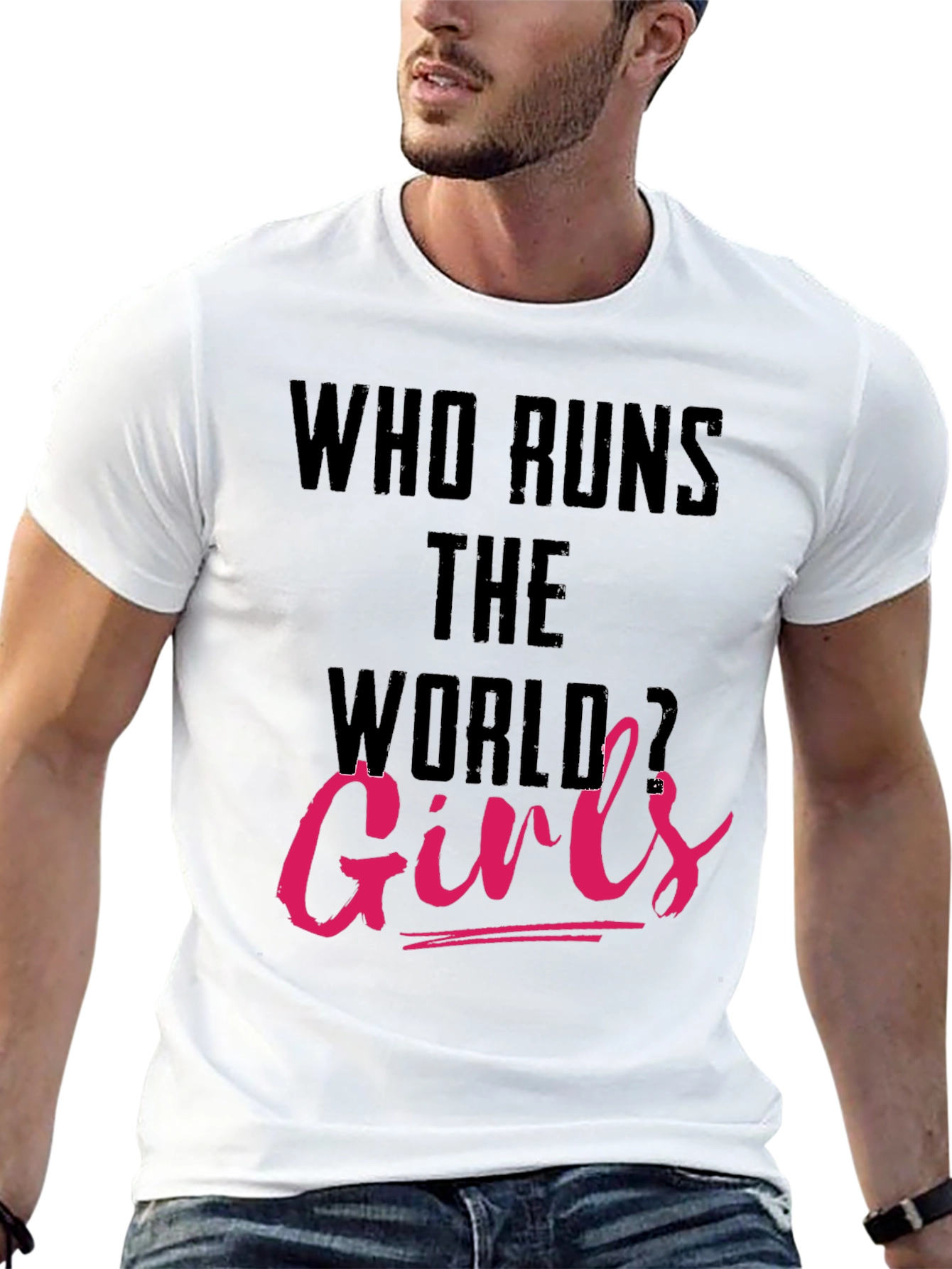Who Runs the World Girls Tee - 13