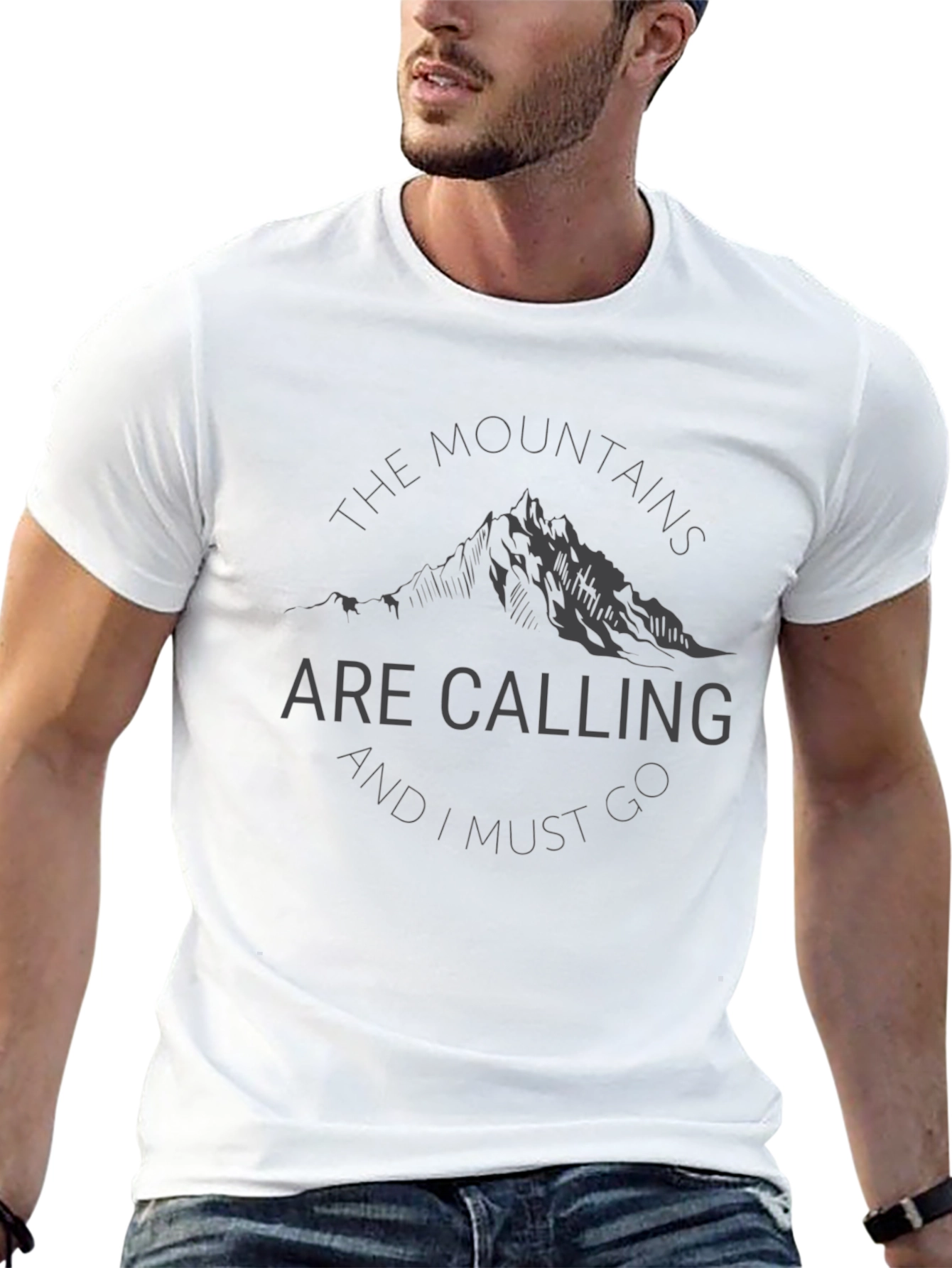 Black Mountains are Calling Graphic T-Shirt view 13