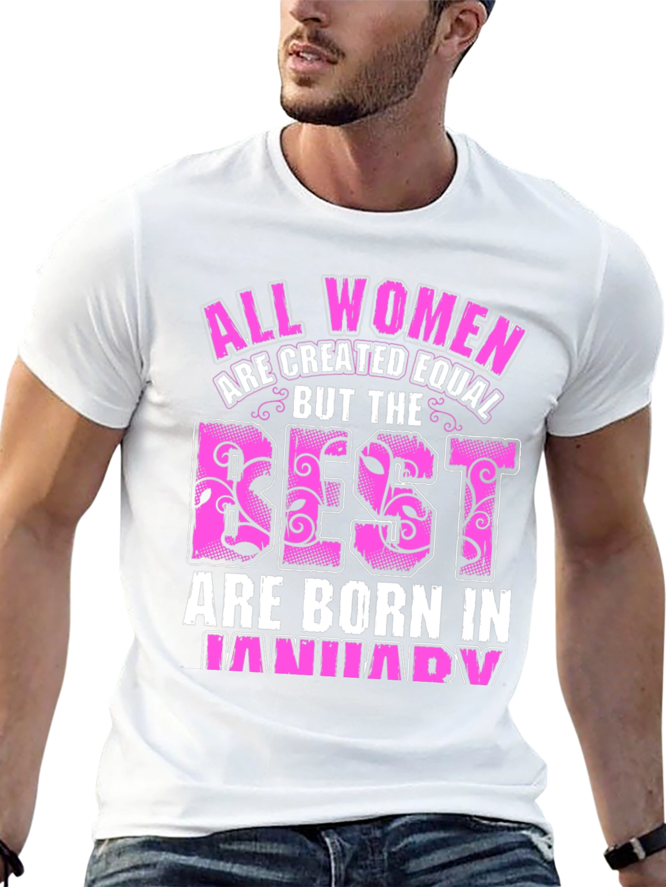 All Women Created Equal Best Born in January T-Shirt - 13