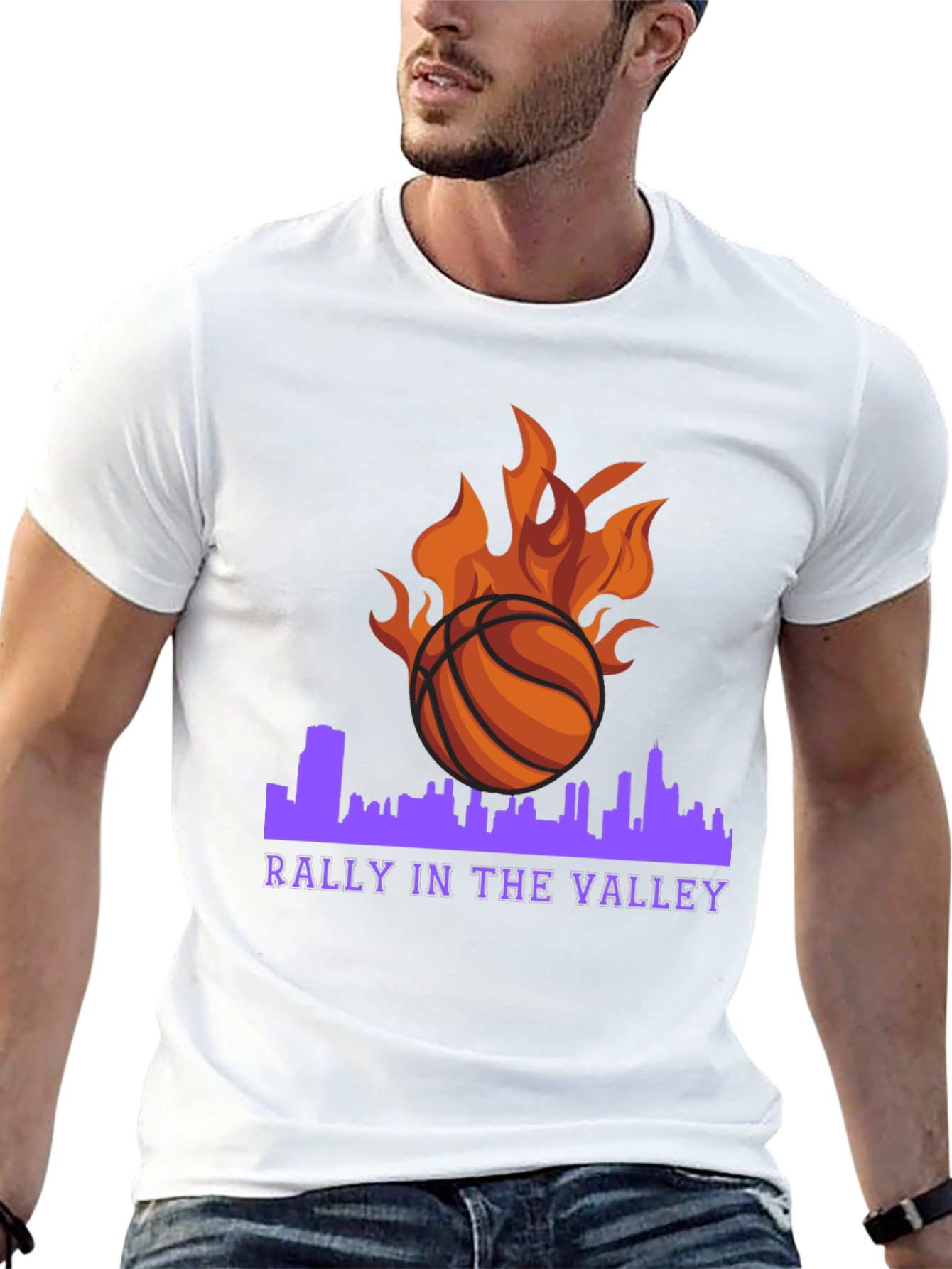 Rally in the Valley T-Shirt - Phoenix Basketball Fan Tee - 13
